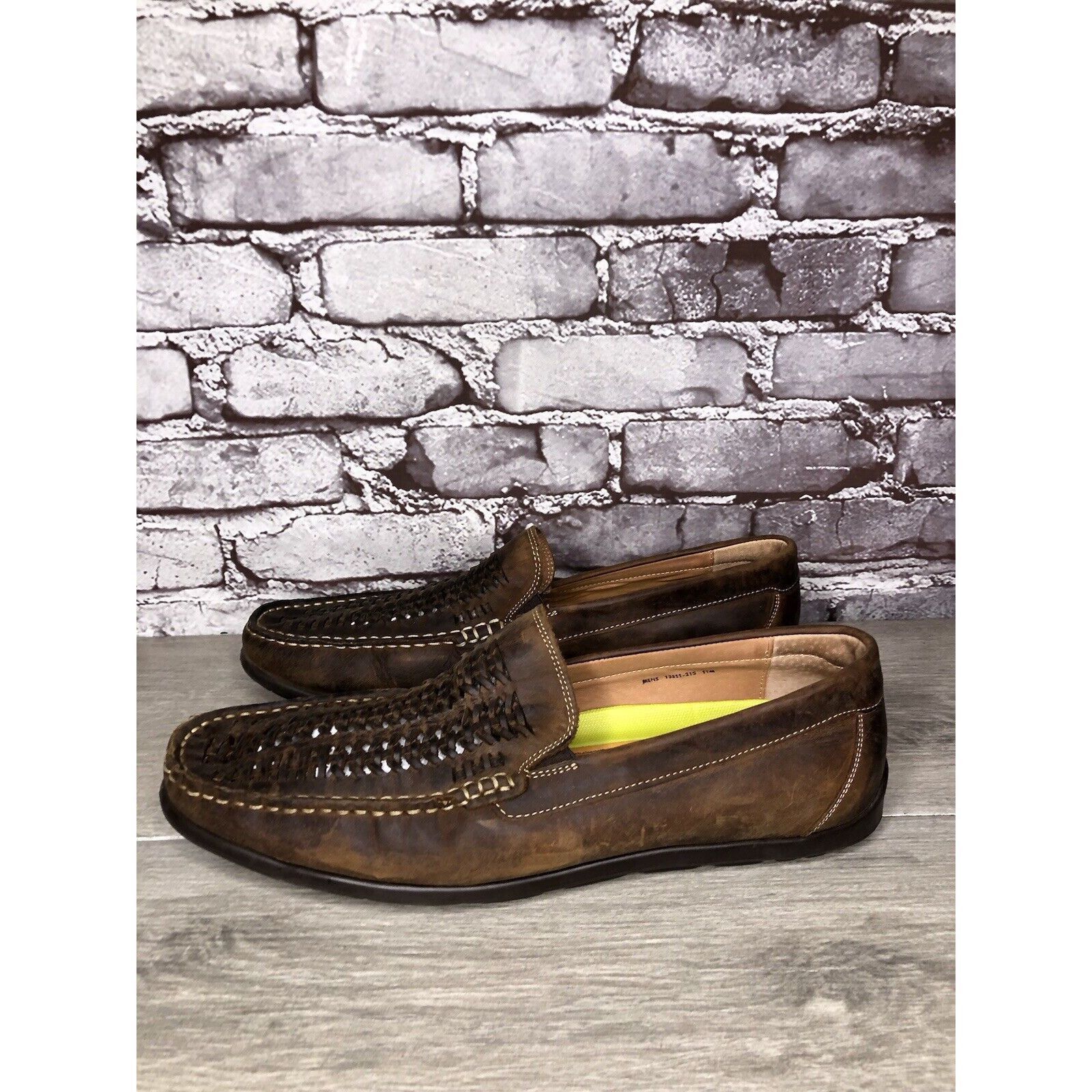 Florsheim Florsheim Brown Leather BasketWeaves Driving Shoes Men Sz 11 Size US 11 / EU 44 - 12 Thumbnail