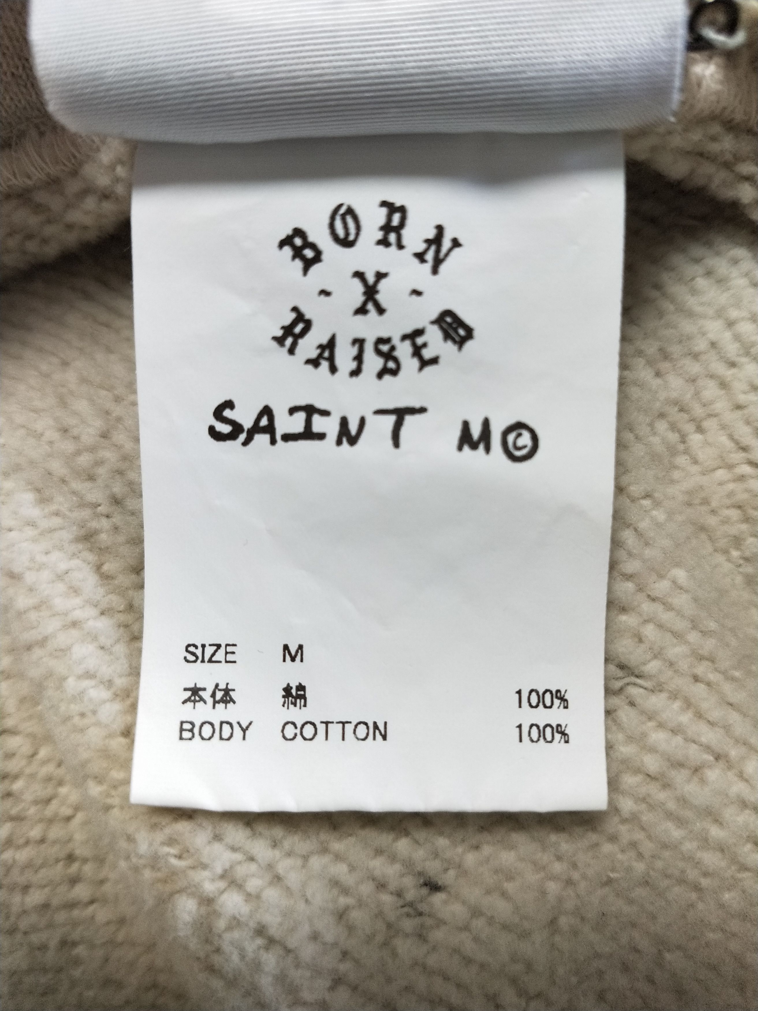 Born X Raised × Saint Michael Graffiti Logo Hoodie Size US M / EU 48-50 / 2 - 5 Thumbnail