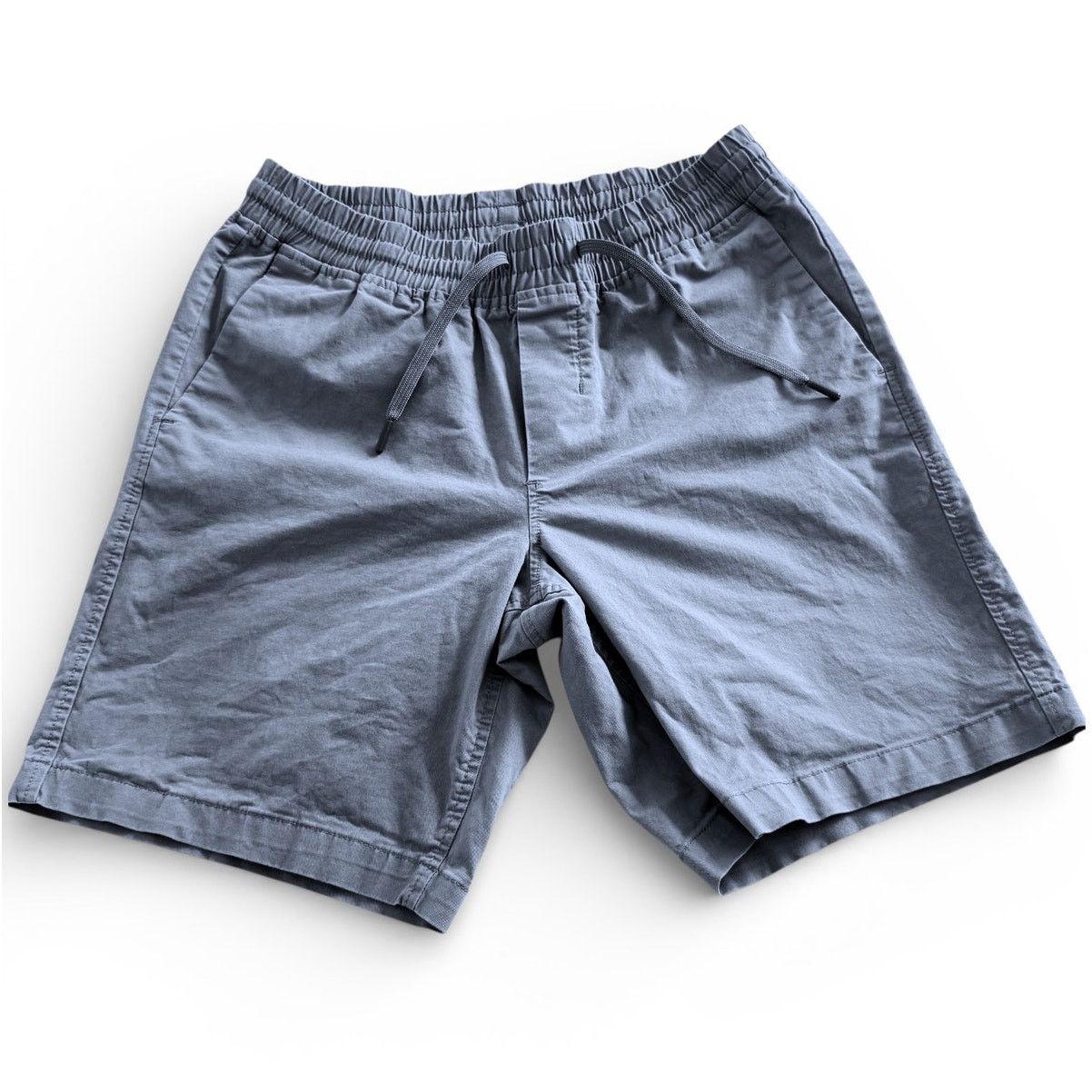 Other Copper & Oak Supply Blue Drawstring 6" Cotton Shorts Men S Size US 28 / EU 44 - 1 Thumbnail