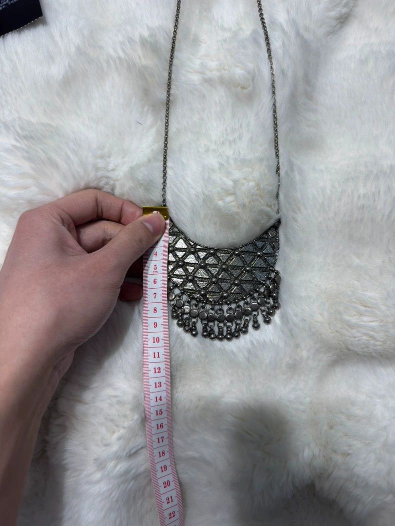 Yves Saint Laurent Saint Laruent Show Style Family Style Heavy Industry Neckla Size ONE SIZE - 7 Thumbnail
