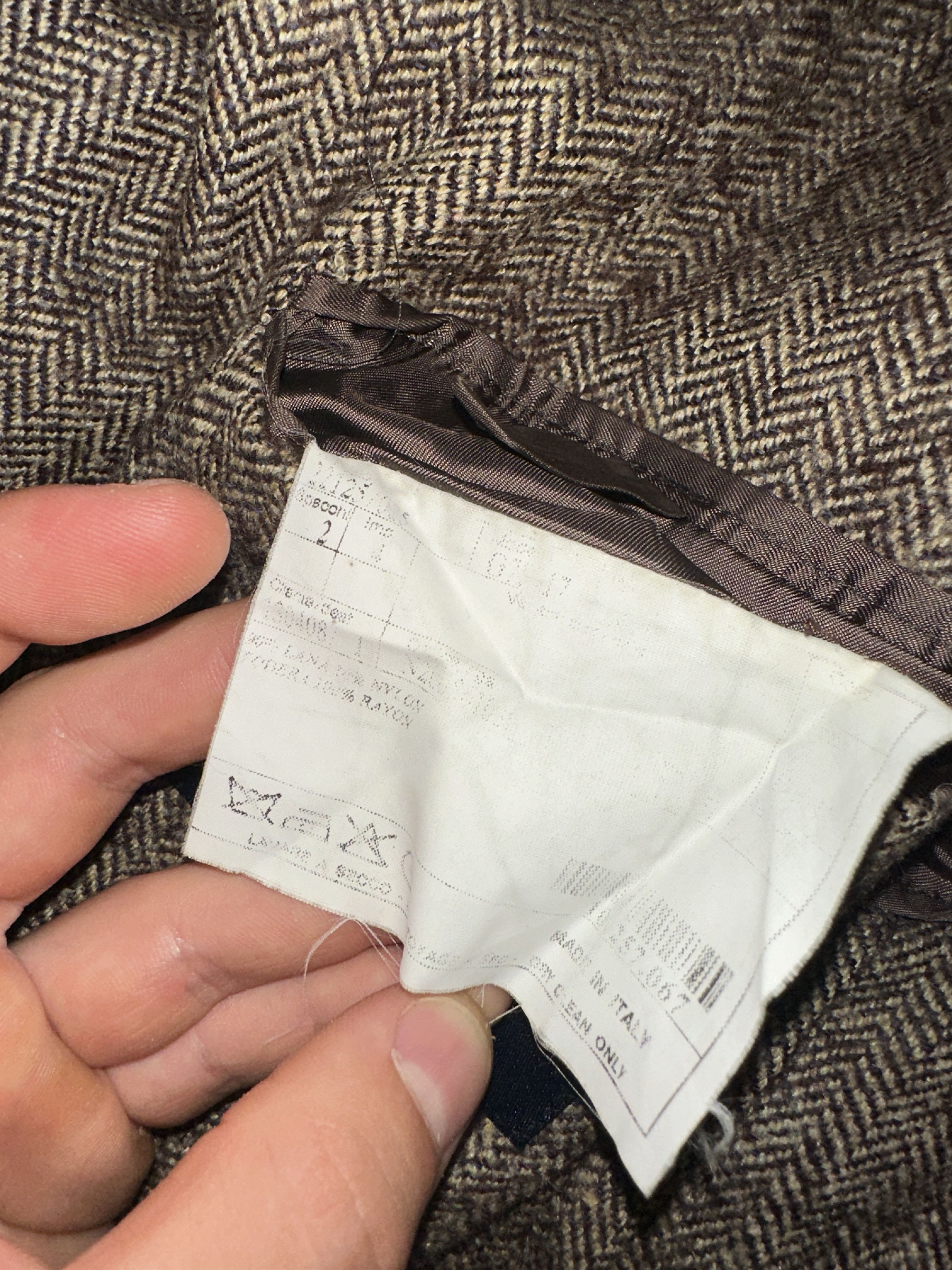 Burberry Burberry London Tweed Tux Suit Tuxedo Formal Jacket Size 52 Size 52R - 10 Thumbnail