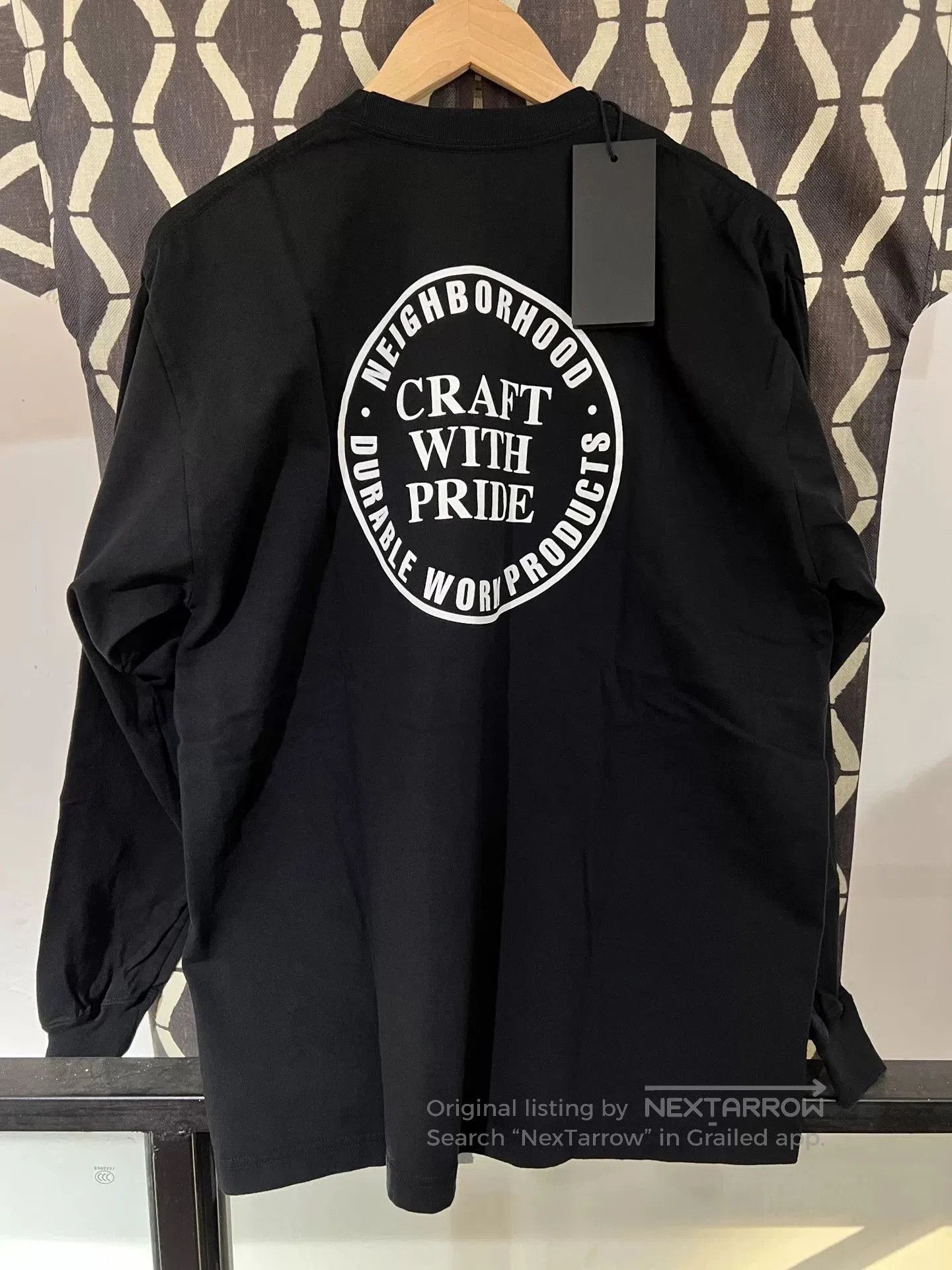 Neighborhood neighborhood long sleeve t-shirt in black. Size US M / EU 48-50 / 2 - 2 Thumbnail