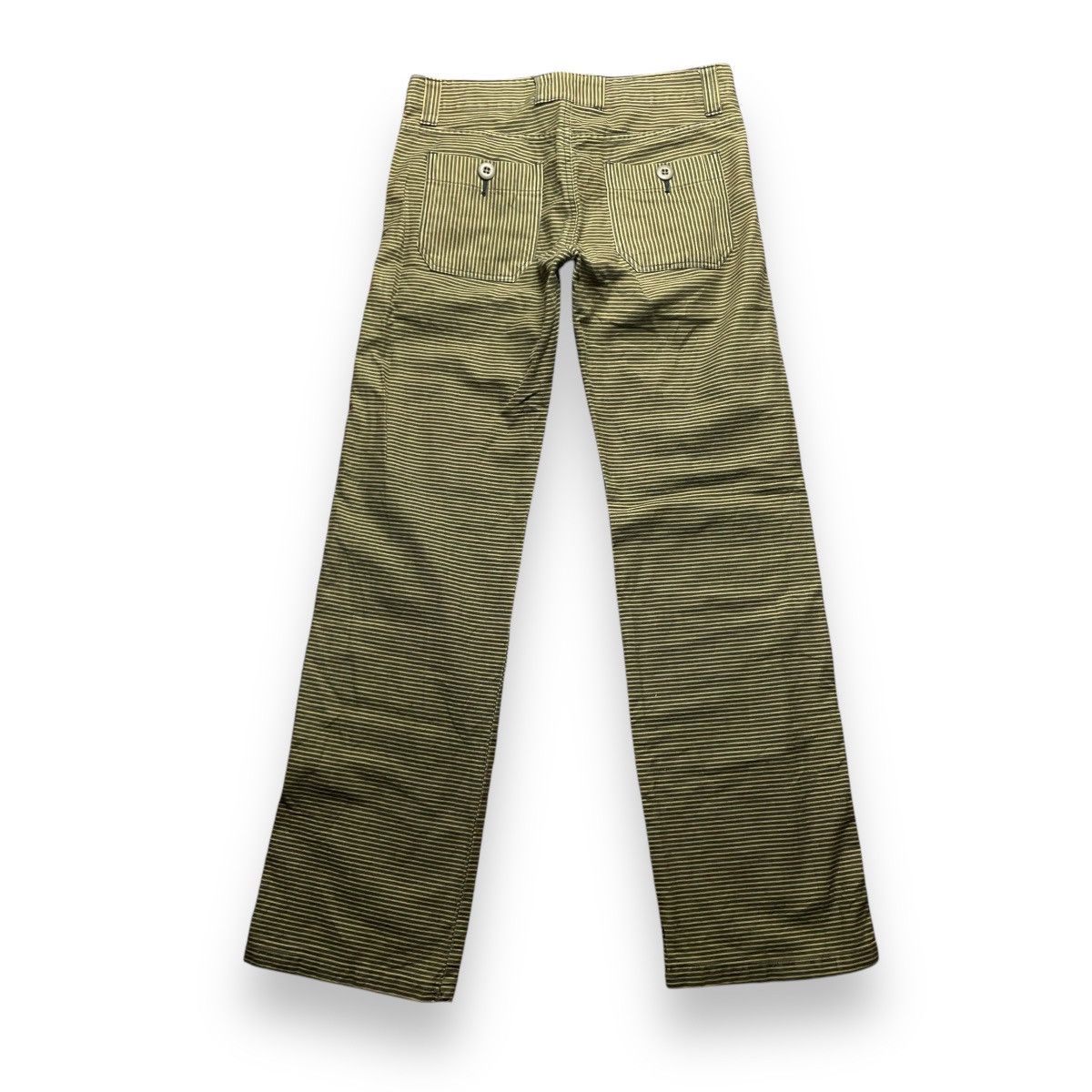 Johnbull 🇯🇵 VINTAGE JOHN BULL STRIPES PANTS Size US 30 / EU 46 - 2 Thumbnail