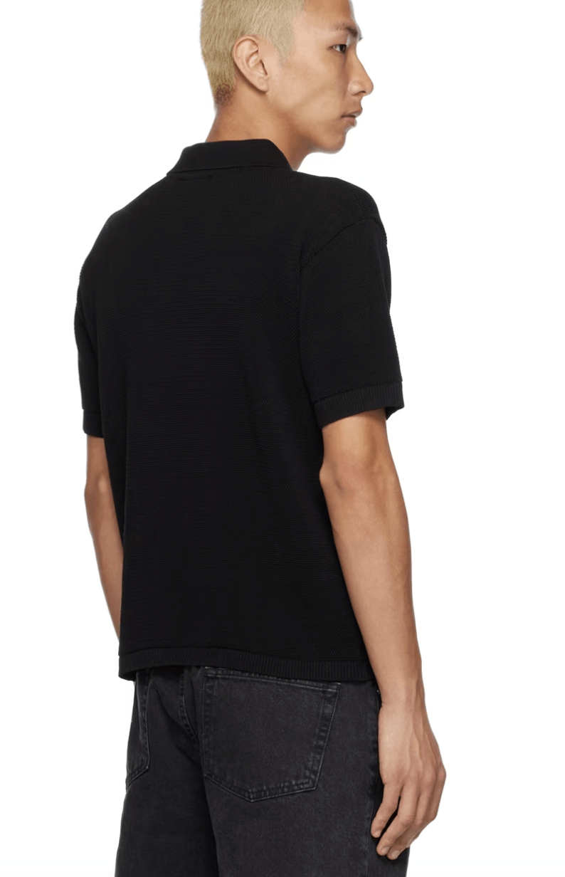 SSENSE × Second/Layer SSENSE Exclusive Black Polo Size US M / EU 48-50 / 2 - 3 Thumbnail
