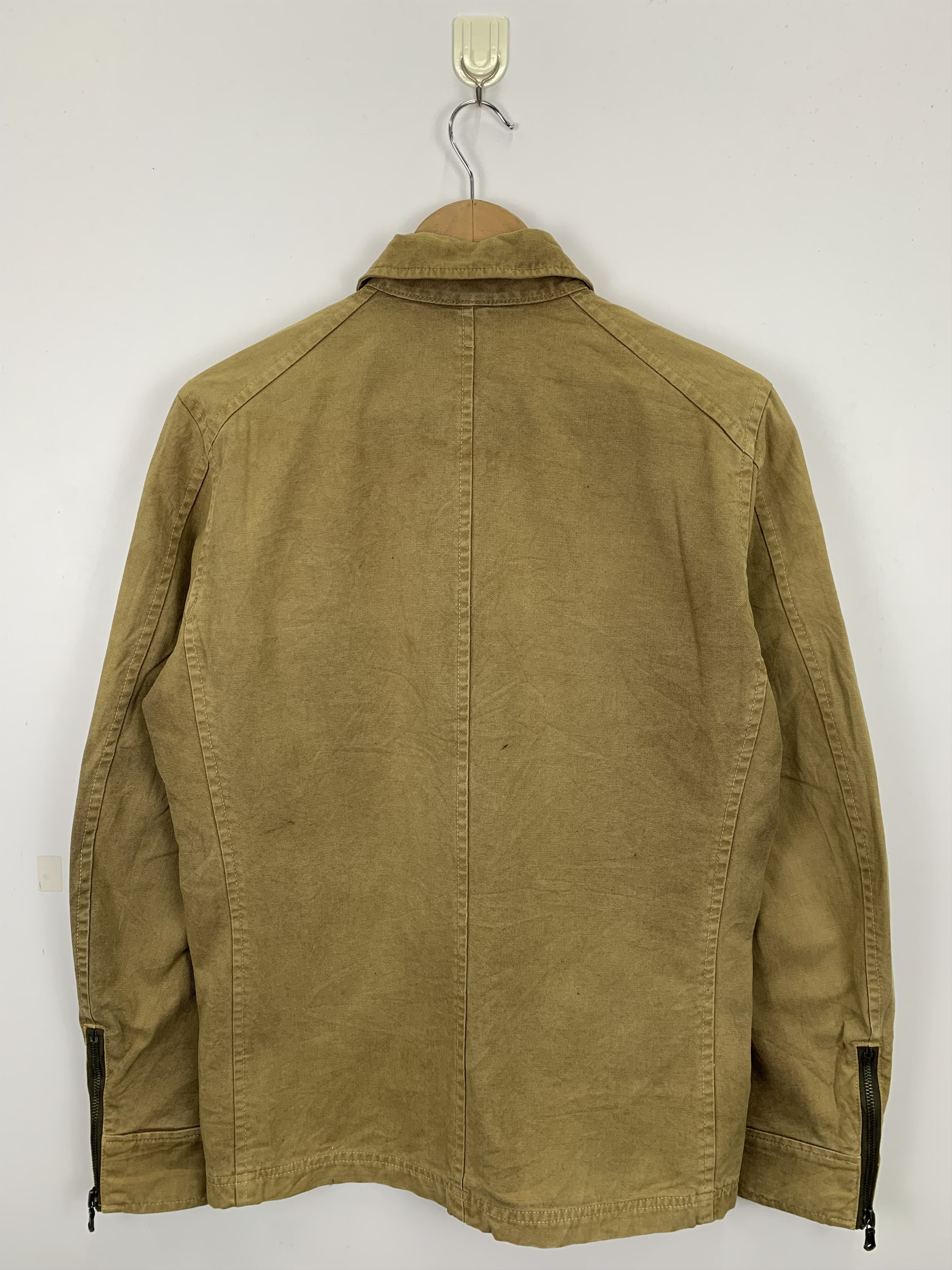 Vintage 90s Japanese Worker Denim Jacket J1048