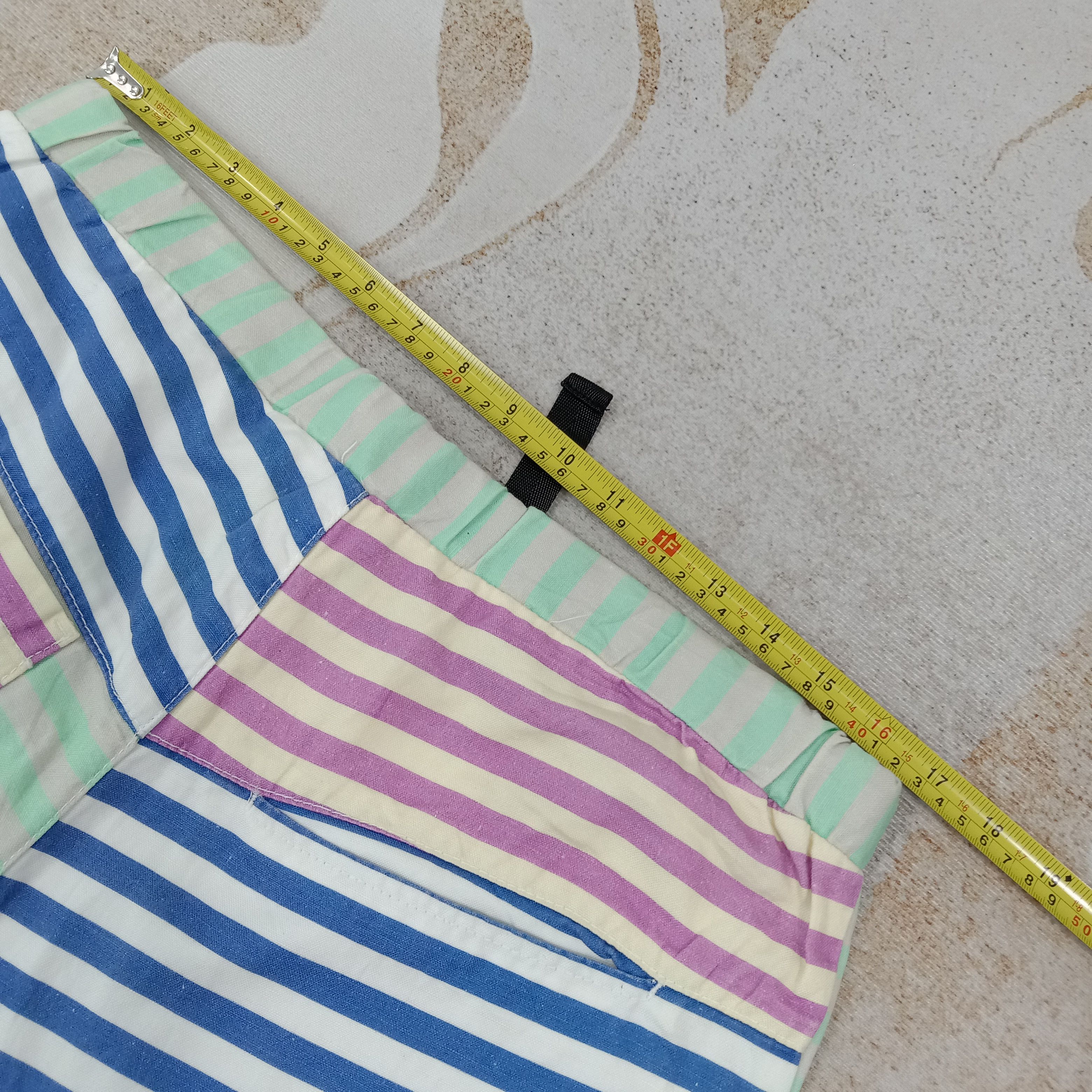 Ne-Net Ne-Net by Issey Miyake Stripes Pants C265N23 Size US 34 / EU 50 - 9 Thumbnail