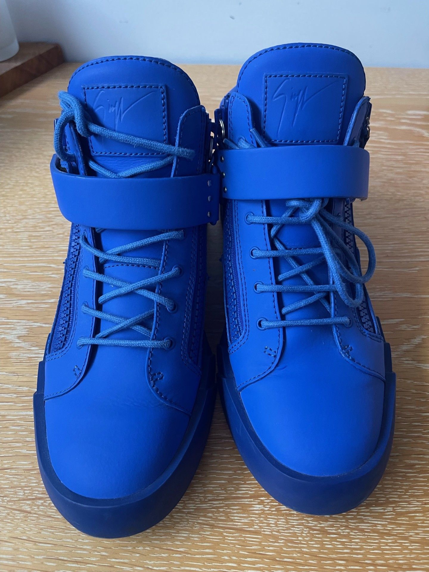 Blue giuseppe sneakers shops