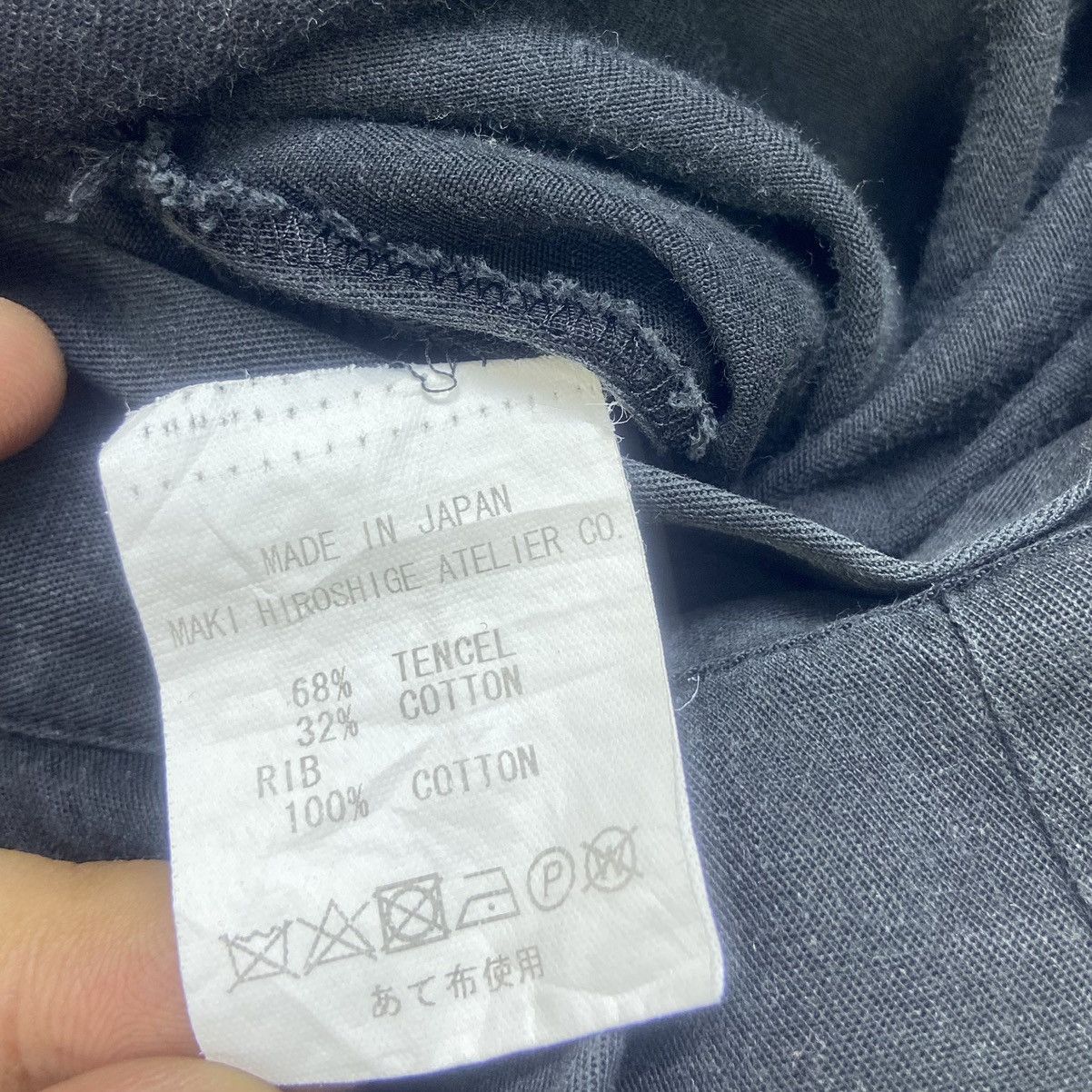 Japanese Brand Gomme Homme Maki Hiroshige Drop Crotch Pants Size US 30 / EU 46 - 16 Thumbnail