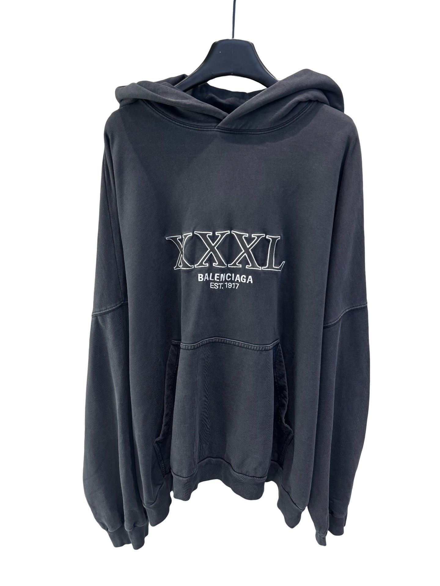 Balenciaga Balenciaga XXXL Logo Hoodie US M Size US M / EU 48-50 / 2 - 1 Thumbnail
