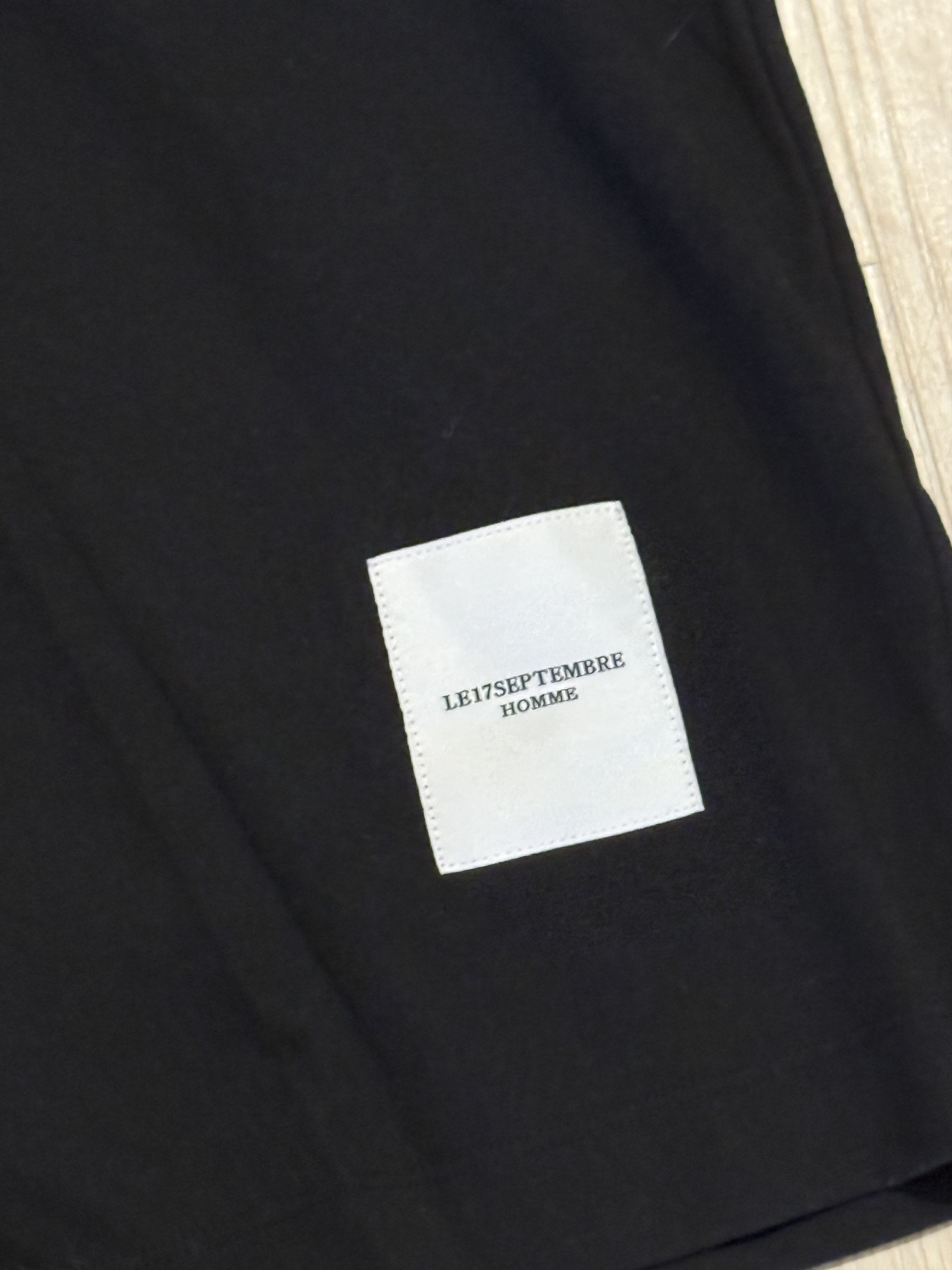 LE17SEPTEMBRE Black oversized t shirt Size US M / EU 48-50 / 2 - 2 Thumbnail