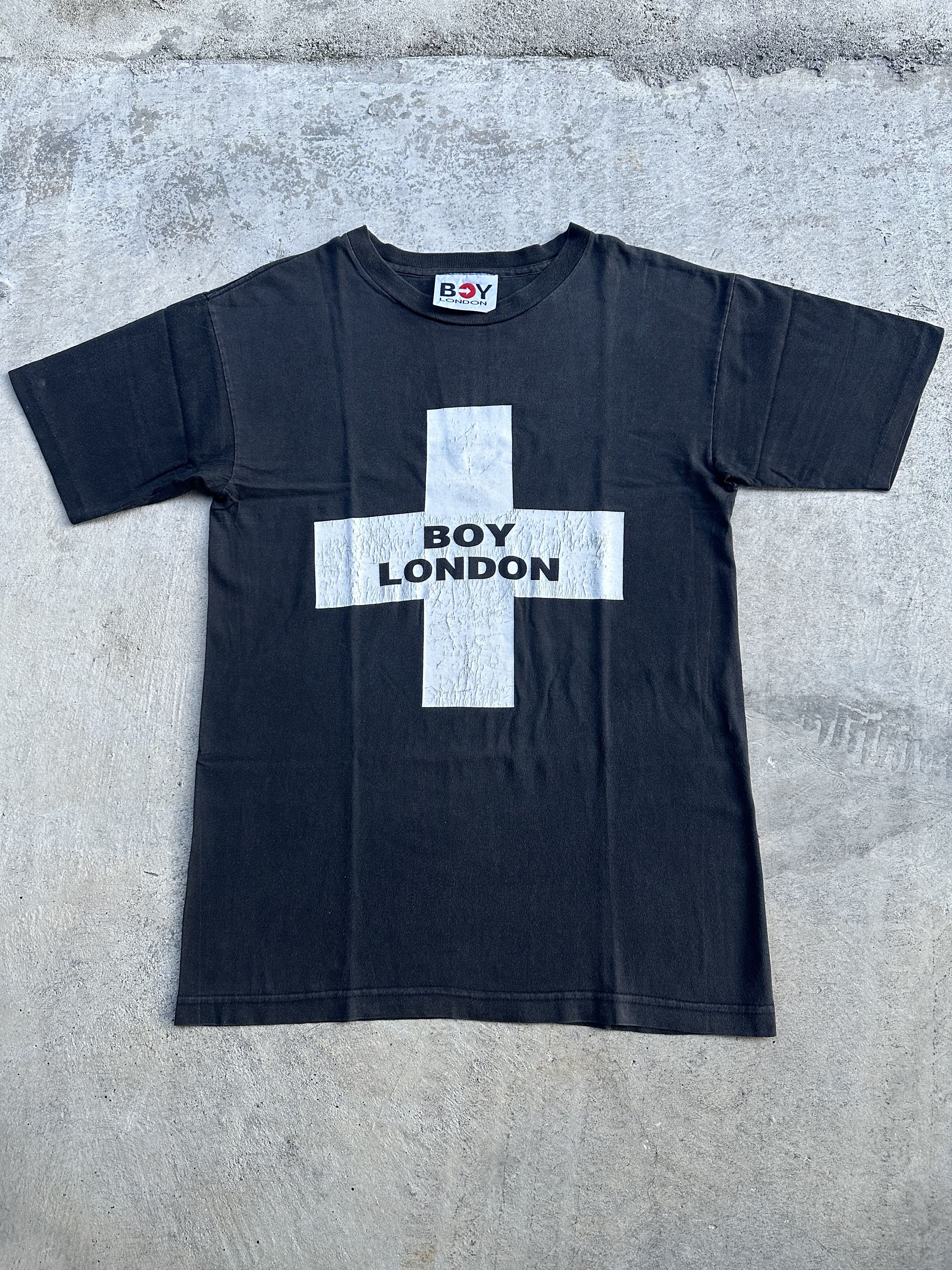 Vintage 80s~90s Boy London T-Cross Punk