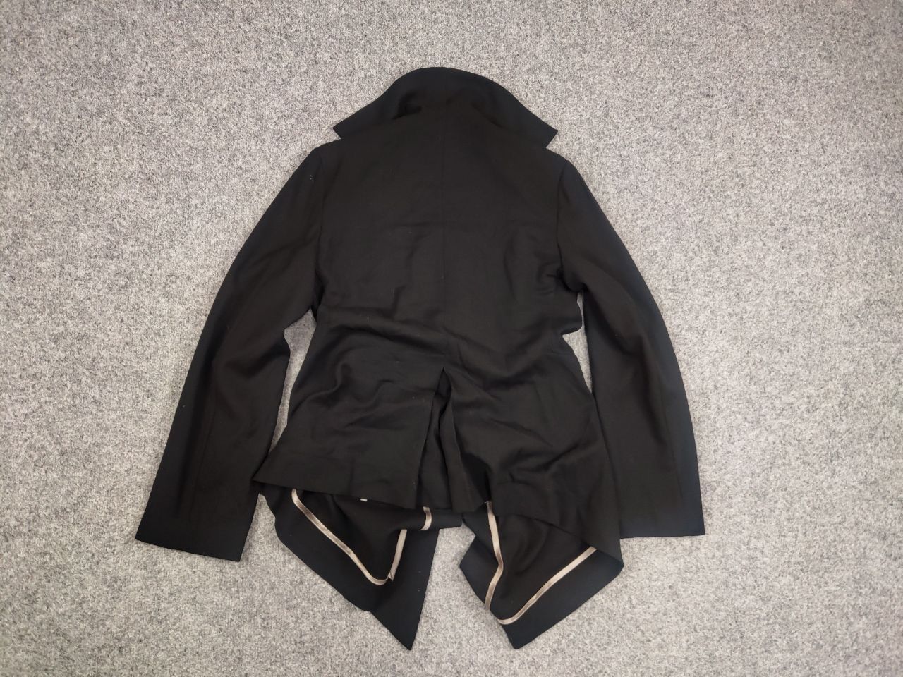 Vintage Vintage Angelo Marani Italy Designer Black Classic Jacket Size M / US 6-8 / IT 42-44 - 12 Thumbnail