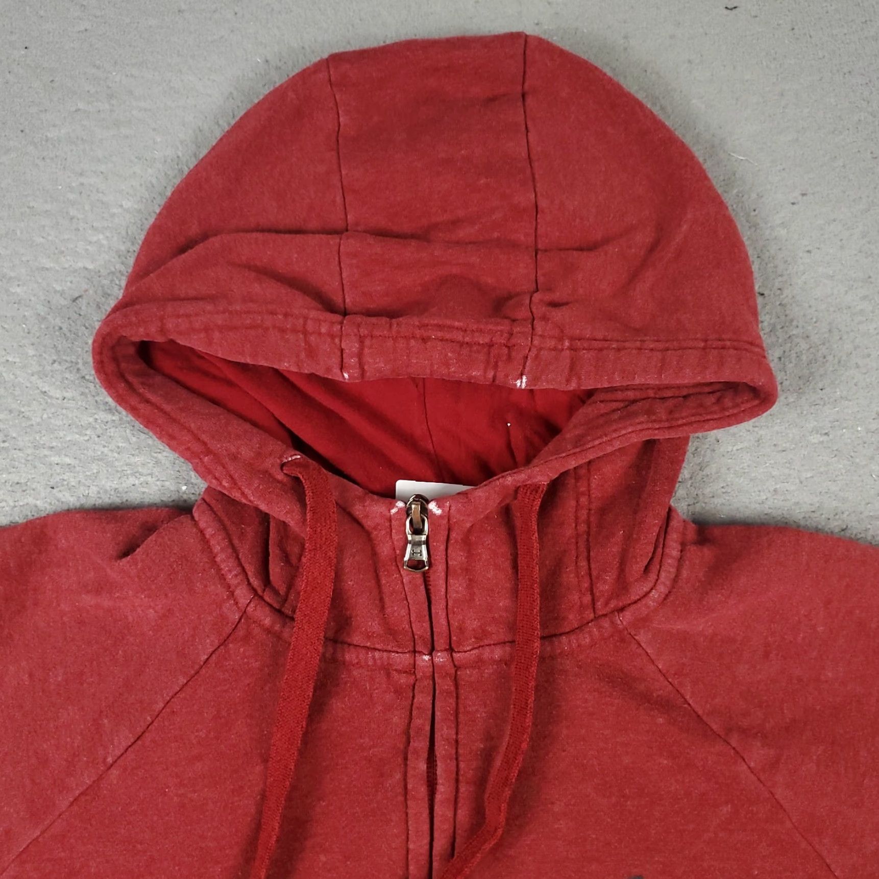 Under Armour VINTAGE Under Armour Hoodie Mens Small Full Zip Pullover Sweater Athletic Red Mens Size US S / EU 44-46 / 1 - 2 Thumbnail