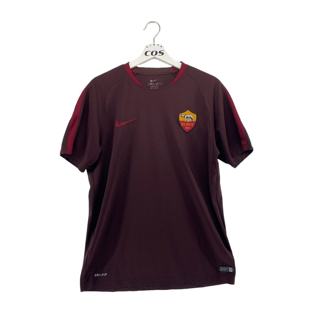 Adidas × Vintage Vintage AS Roma Training Shirt Soccer Football Jersey Nike Size US L / EU 52-54 / 3 - 1 Thumbnail