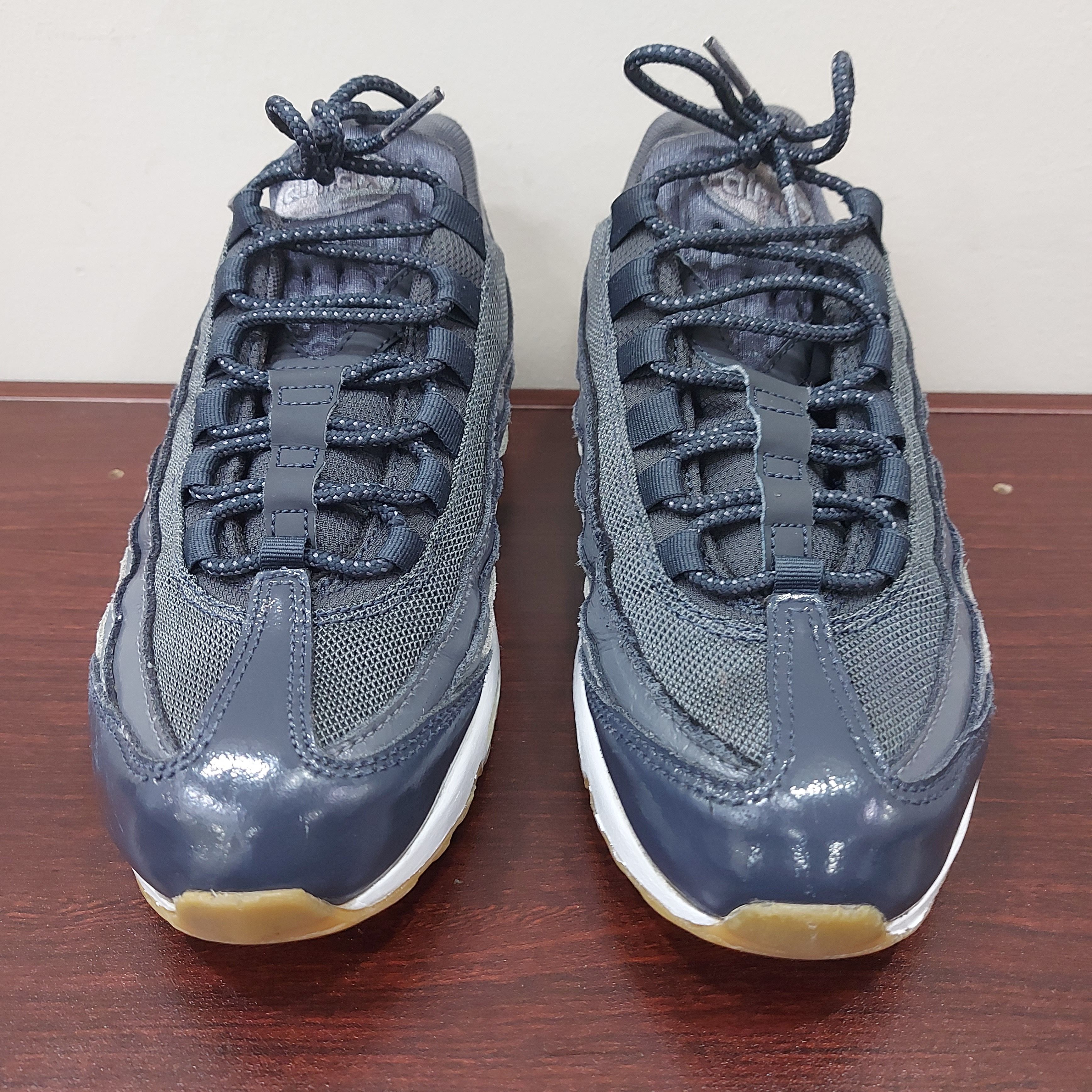 Nike Air max 95 Anthracite white Wolf grey Size US 8.5 / IT 38.5 - 9 Thumbnail