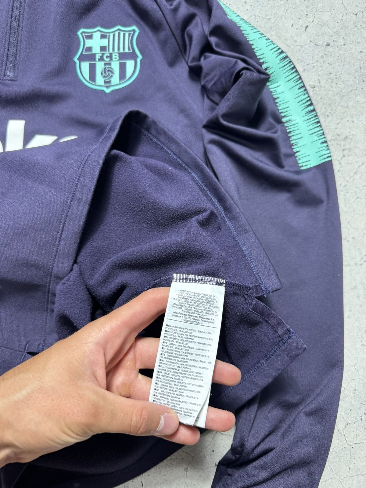Nike Nike FC Barcelona Training Soccer Sweatshirt Beko FCB Jersey Size US M / EU 48-50 / 2 - 7 Thumbnail