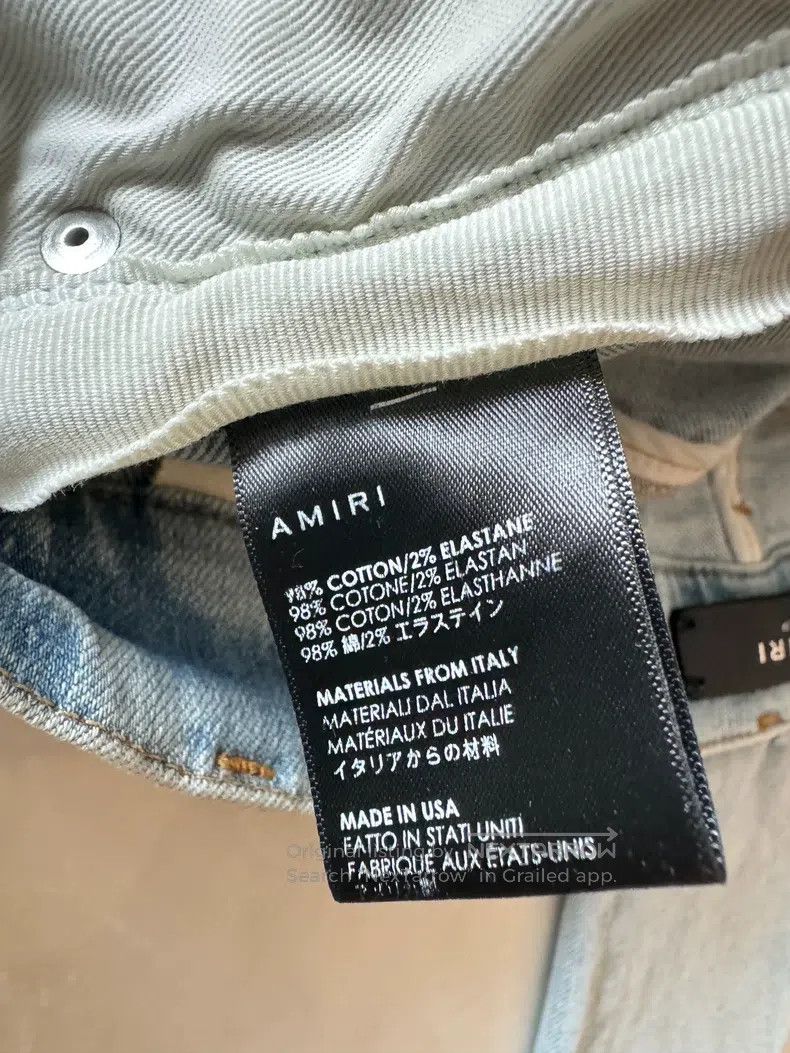 Amiri Amiri Denim jeans Size US 35 - 8 Thumbnail