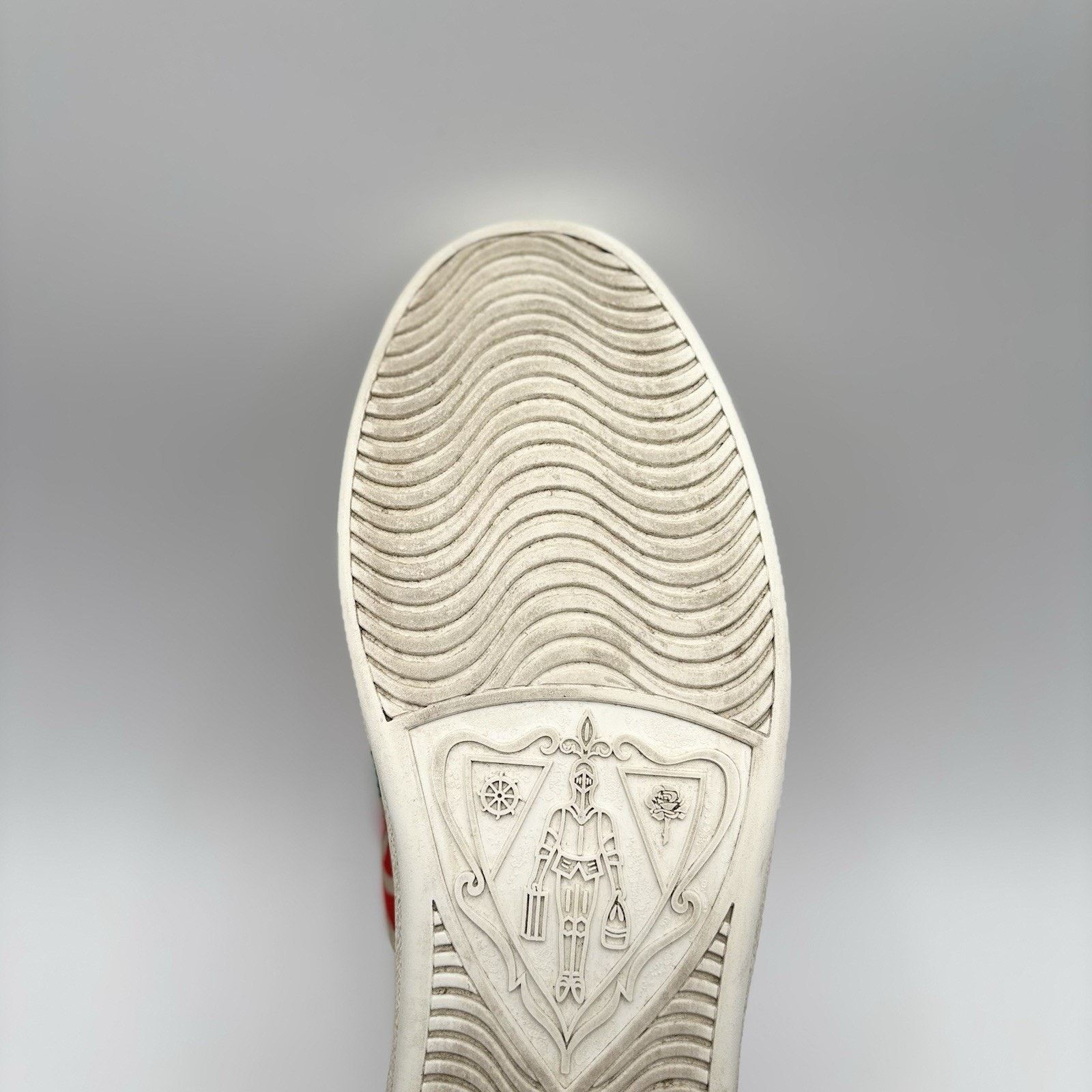 Gucci Gucci Ace Web 'Interlocking G - White Red Green ‘ | GOOD! Size US 7 / IT 37 - 19 Thumbnail