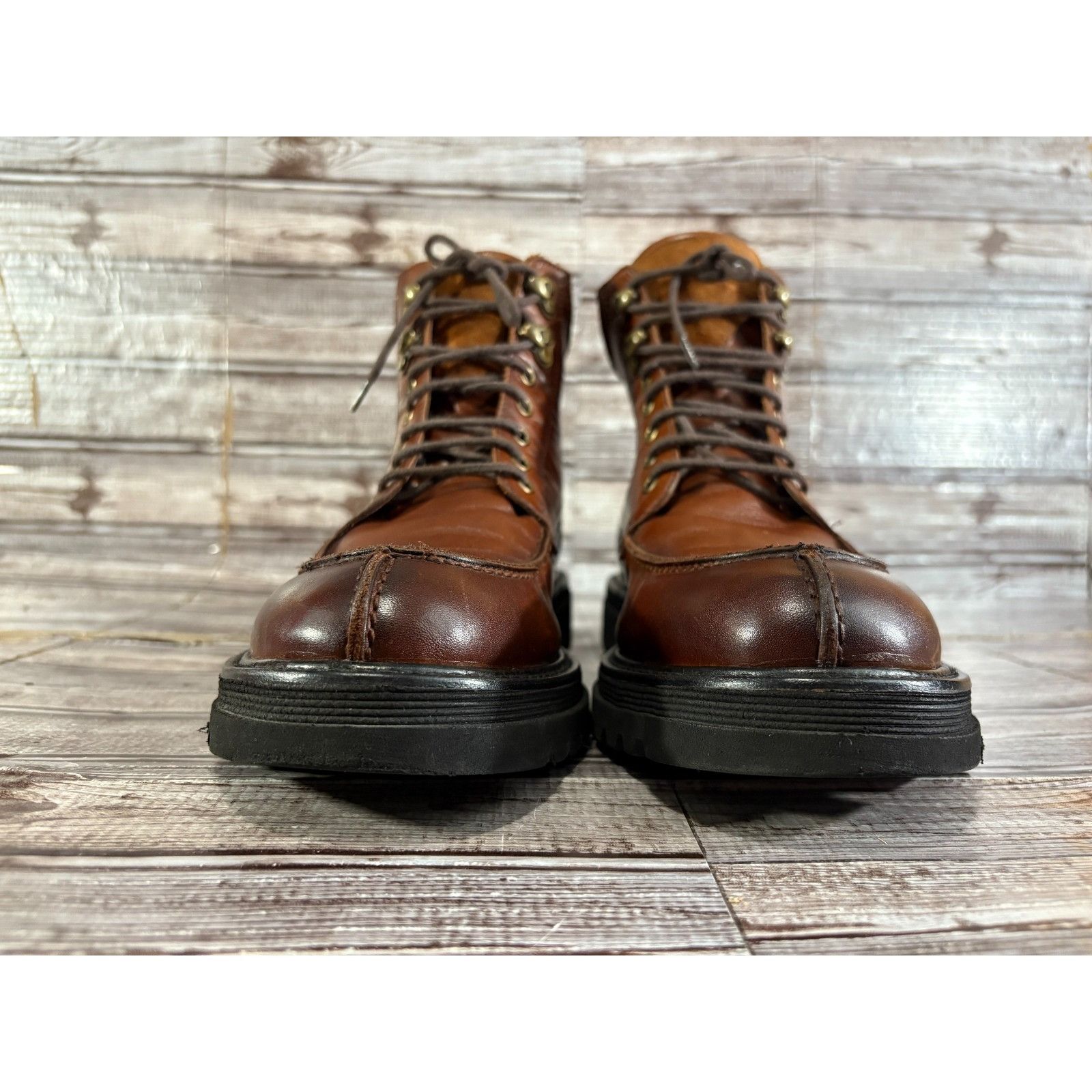 Carpe Diem Carpe Diem ankle lace up trim suede Boots size 42 US 9.5 col Size US 9.5 / EU 42-43 - 3 Thumbnail
