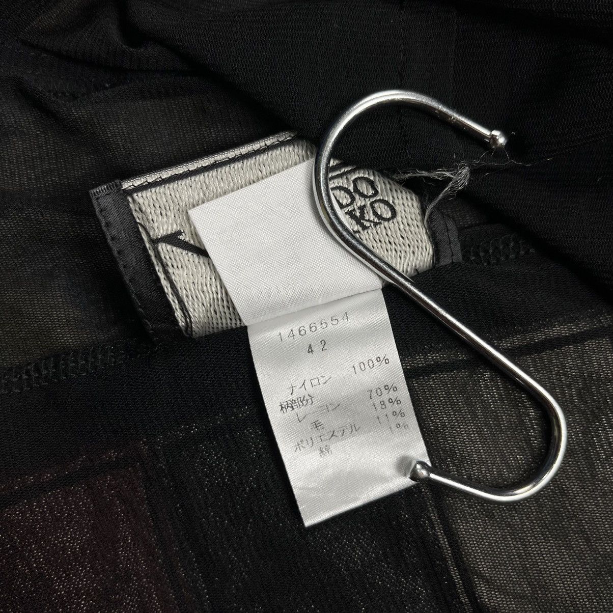 14th Addiction 2000s Eiko Kondo - Dimentional Mesh Top LS Size US M / EU 48-50 / 2 - 8 Thumbnail