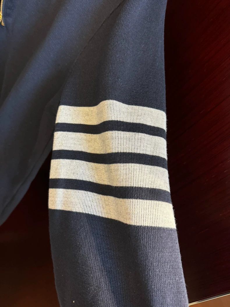 Thom Browne Thom browne Classic four-bar decorated semi-high collar und Size US L / EU 52-54 / 3 - 7 Thumbnail