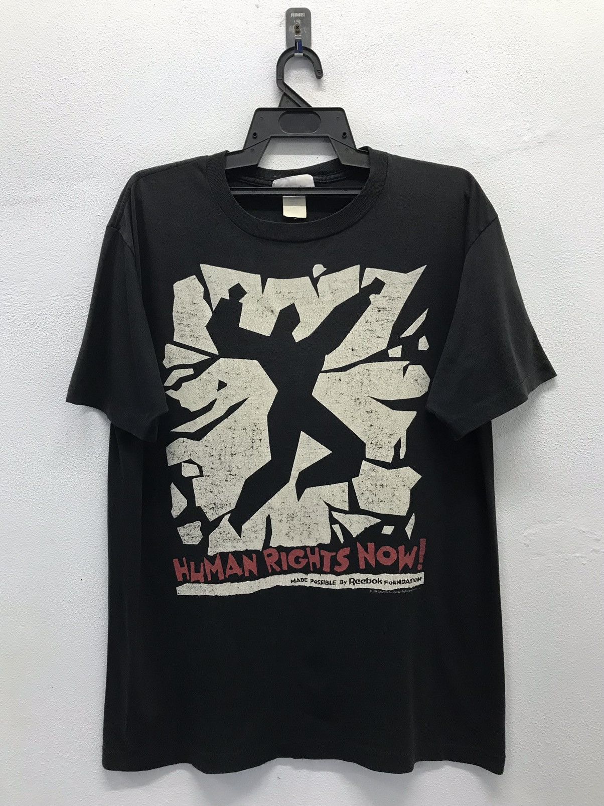 Band Tees × Reebok Vintage Reebok Human Right Now World Tour 1988 Shirt Size US M / EU 48-50 / 2 - 1 Thumbnail