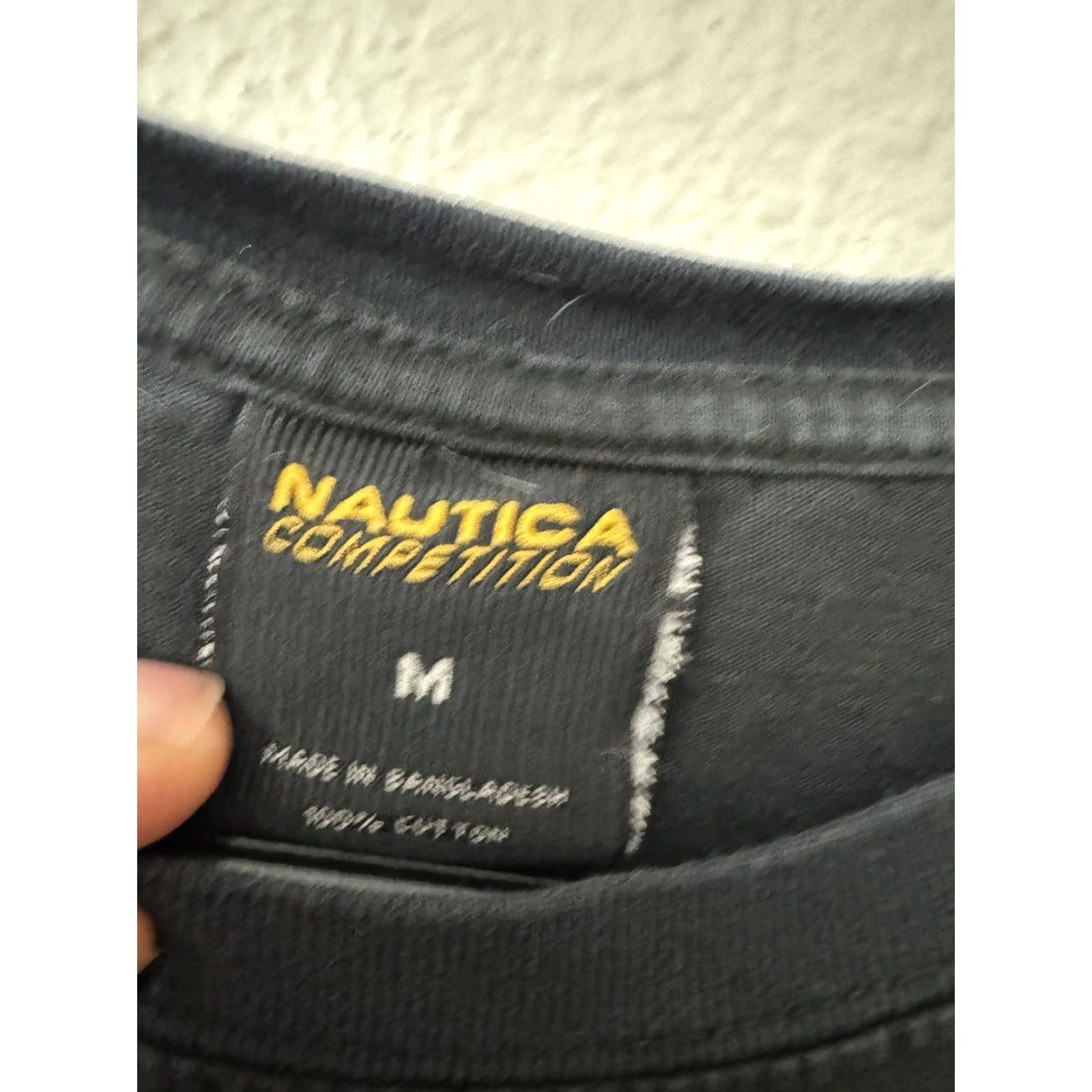 Nautica VINTAGE Nautica Competition T-Shirt Long Sleeve Shirt Men M Black Logo Graphic Print Modern Size US M / EU 48-50 / 2 - 3 Thumbnail