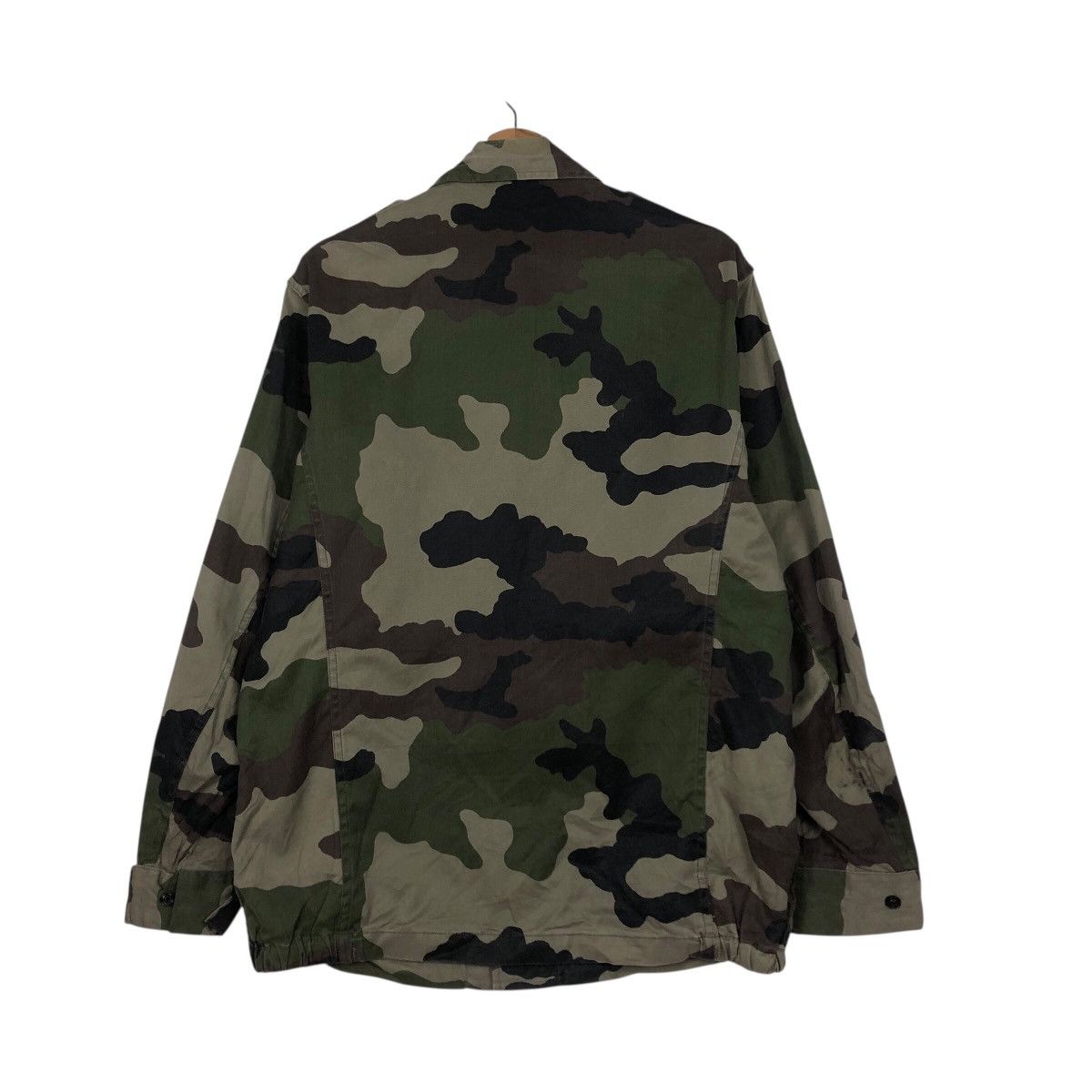 Vintage 📌Vintage Chore Military Jacket Camo Design Smock Design Size US L / EU 52-54 / 3 - 9 Thumbnail
