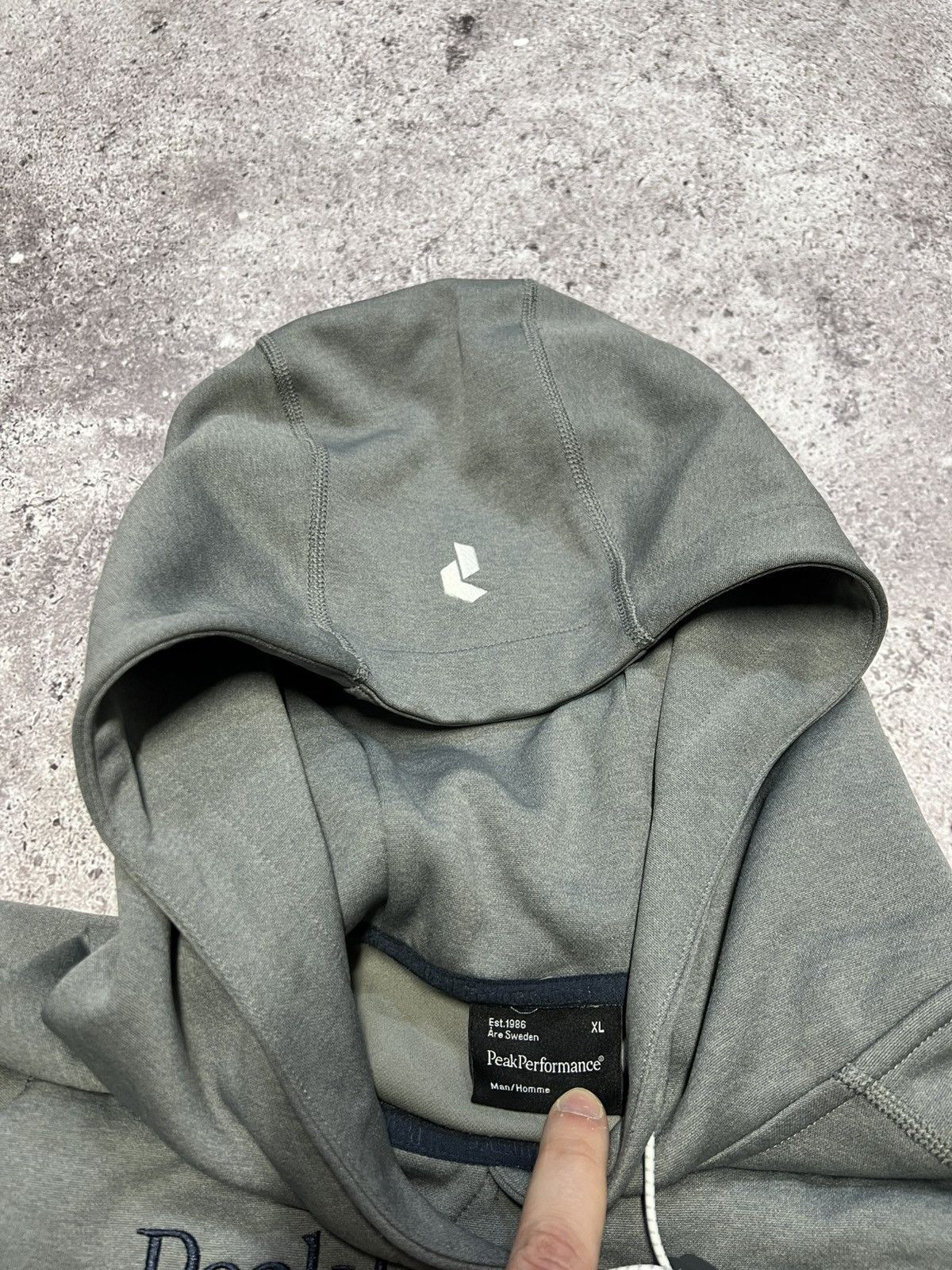 Peak Performance Peak Performance Hoodie Big Logo Dan Hood Outdoor Size US XL / EU 56 / 4 - 7 Thumbnail