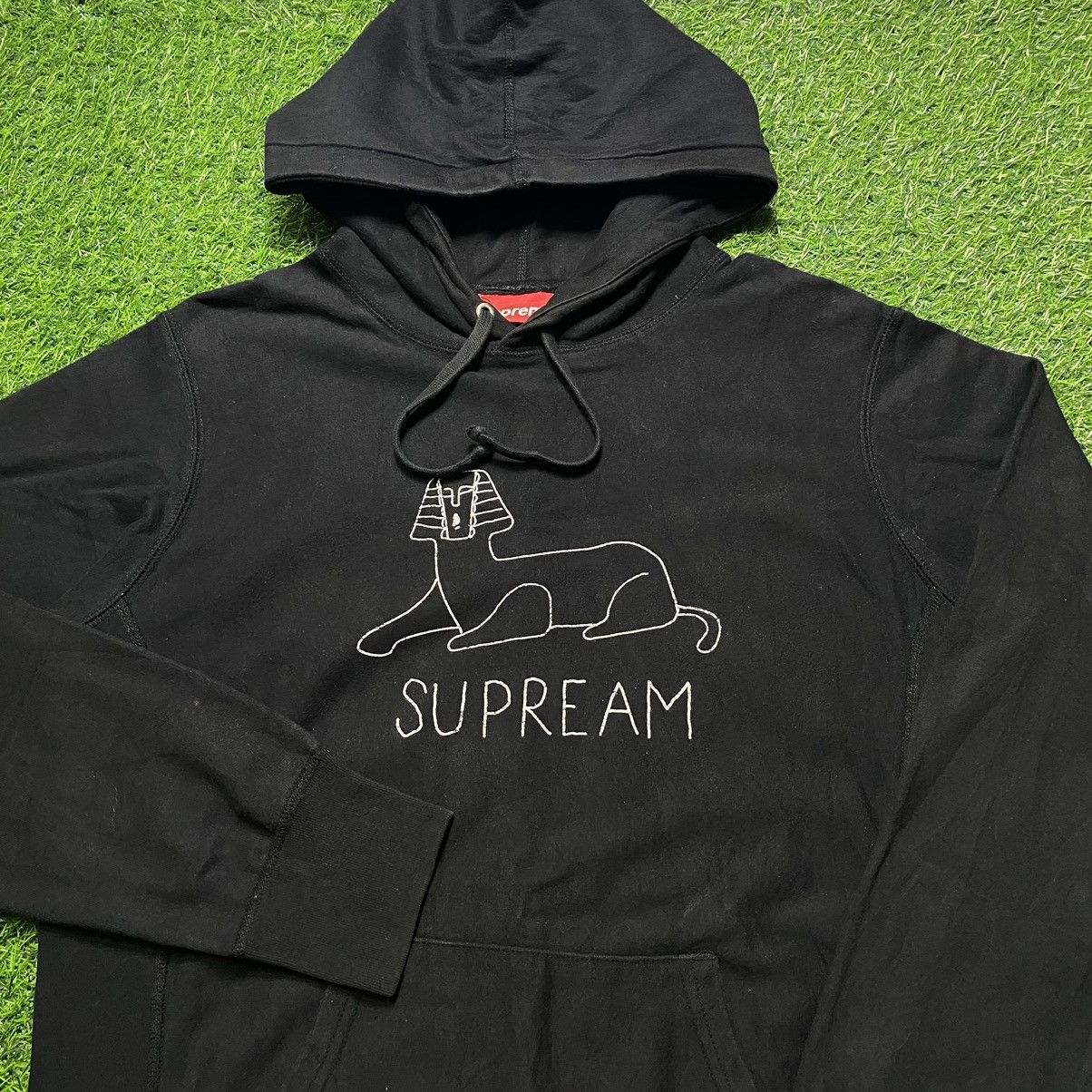 Supreme × Vintage Supreme SS12 Sphinx Supream Hoodie Size US M / EU 48-50 / 2 - 2 Thumbnail