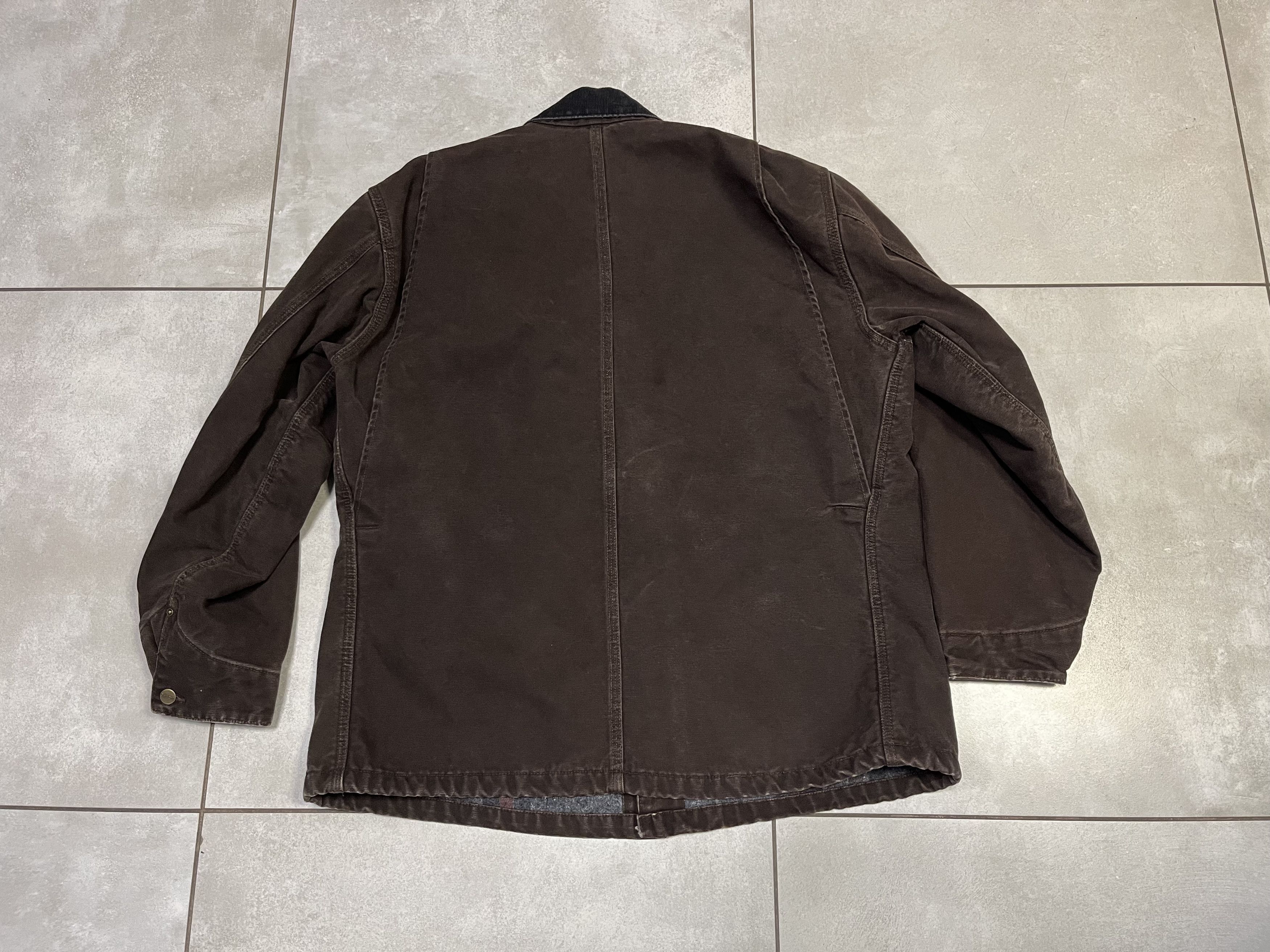 Carhartt Carhartt Jacket Blanket Lined Chore Jacket Duck Canvas Size US XXL / EU 58 / 5 - 2 Thumbnail