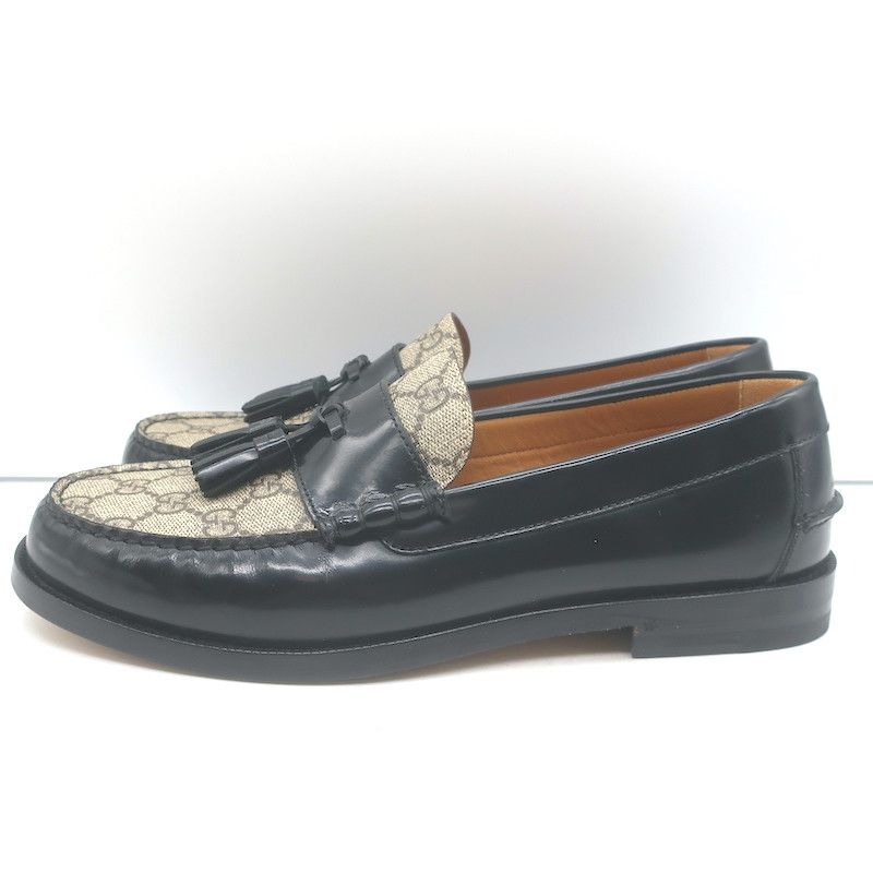 Gucci Gucci Kaveh GG Supreme Tassel Loafers Size 7.5 NEW Size US 10.5 / EU 43-44 - 7 Thumbnail