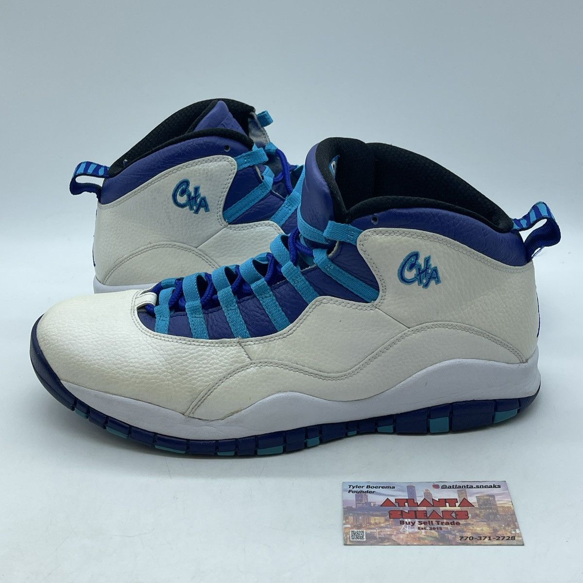 Jordan Brand Air Jordan 10 Charlotte hornets Size US 12 / EU 45 - 1 Thumbnail