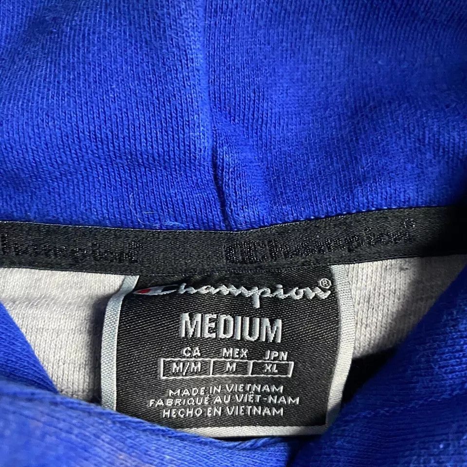 Champion Champion Hoodie M Behind The Label Pullover Bleached Mens Size US M / EU 48-50 / 2 - 5 Thumbnail