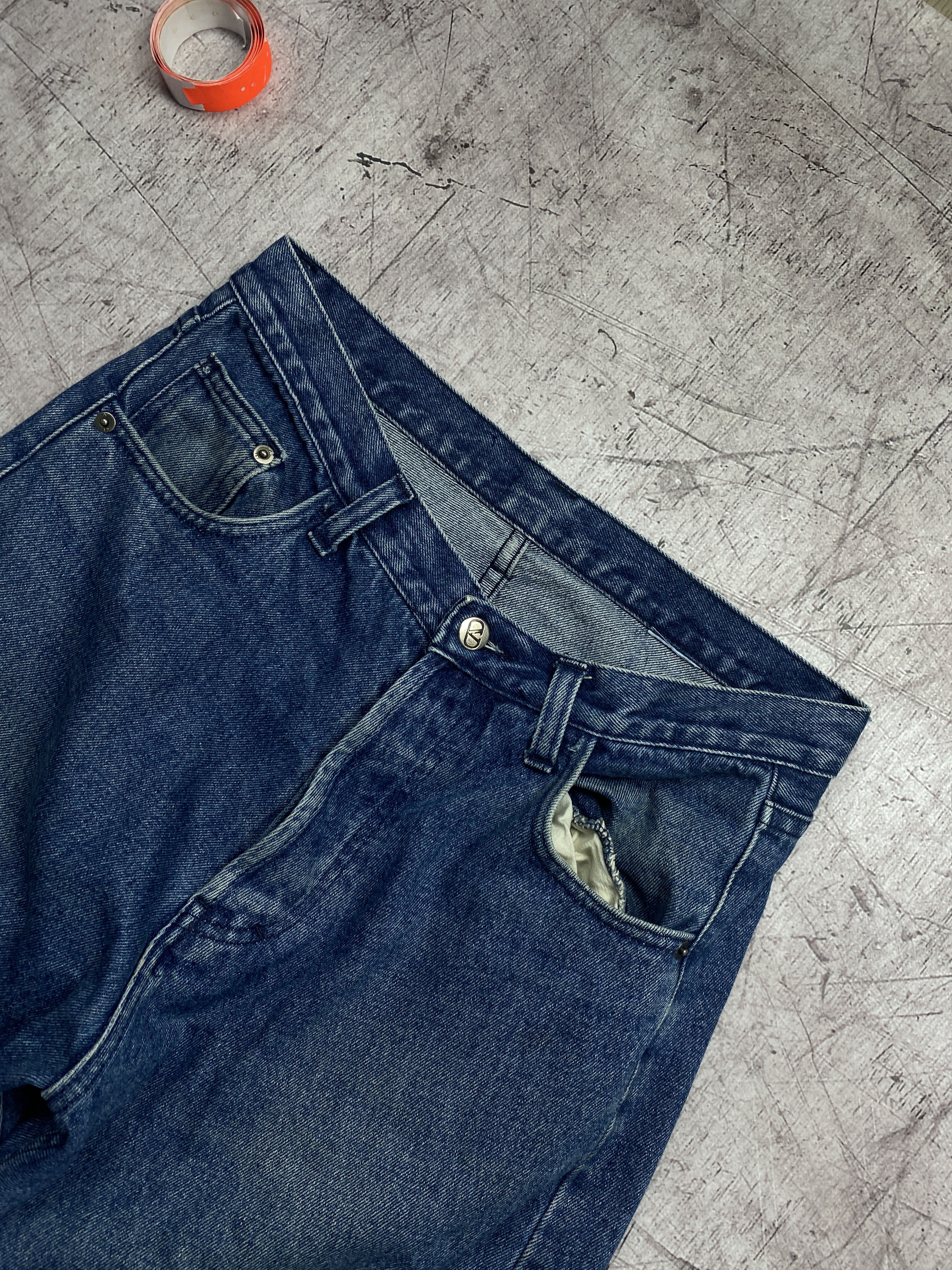Valentino × Vintage Valentino Jeans Vintage Mens Distressed Denim Pants Jeans Size US 30 / EU 46 - 5 Thumbnail