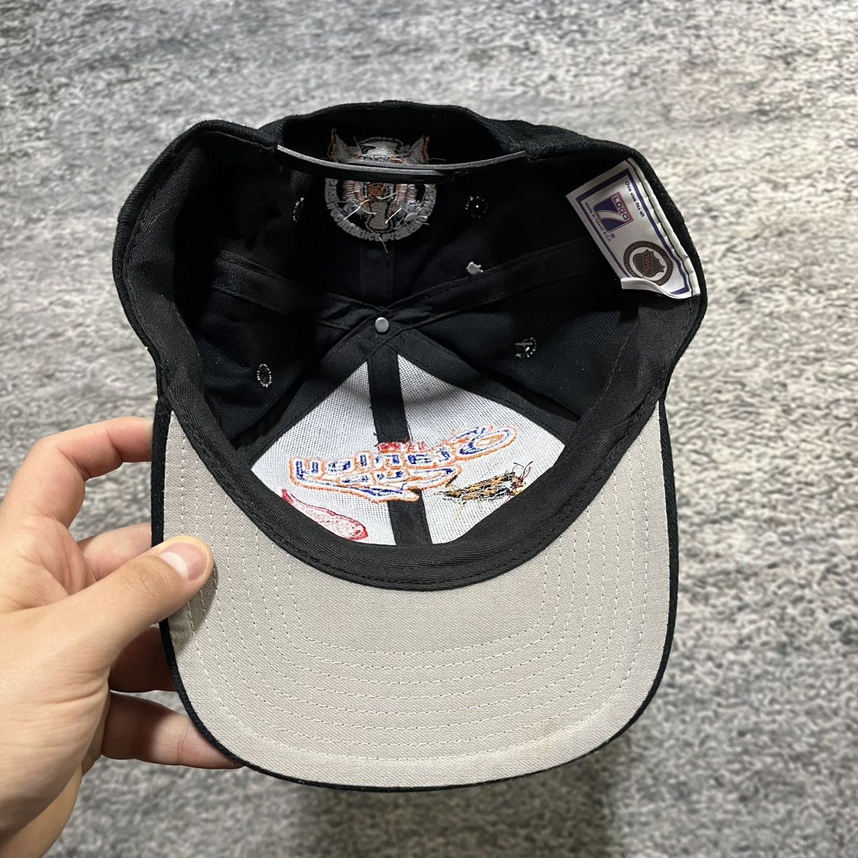 Logo 7 Vintage 1998 Stanley Cup Championship Detroit Red Wings Hat Size ONE SIZE - 5 Thumbnail