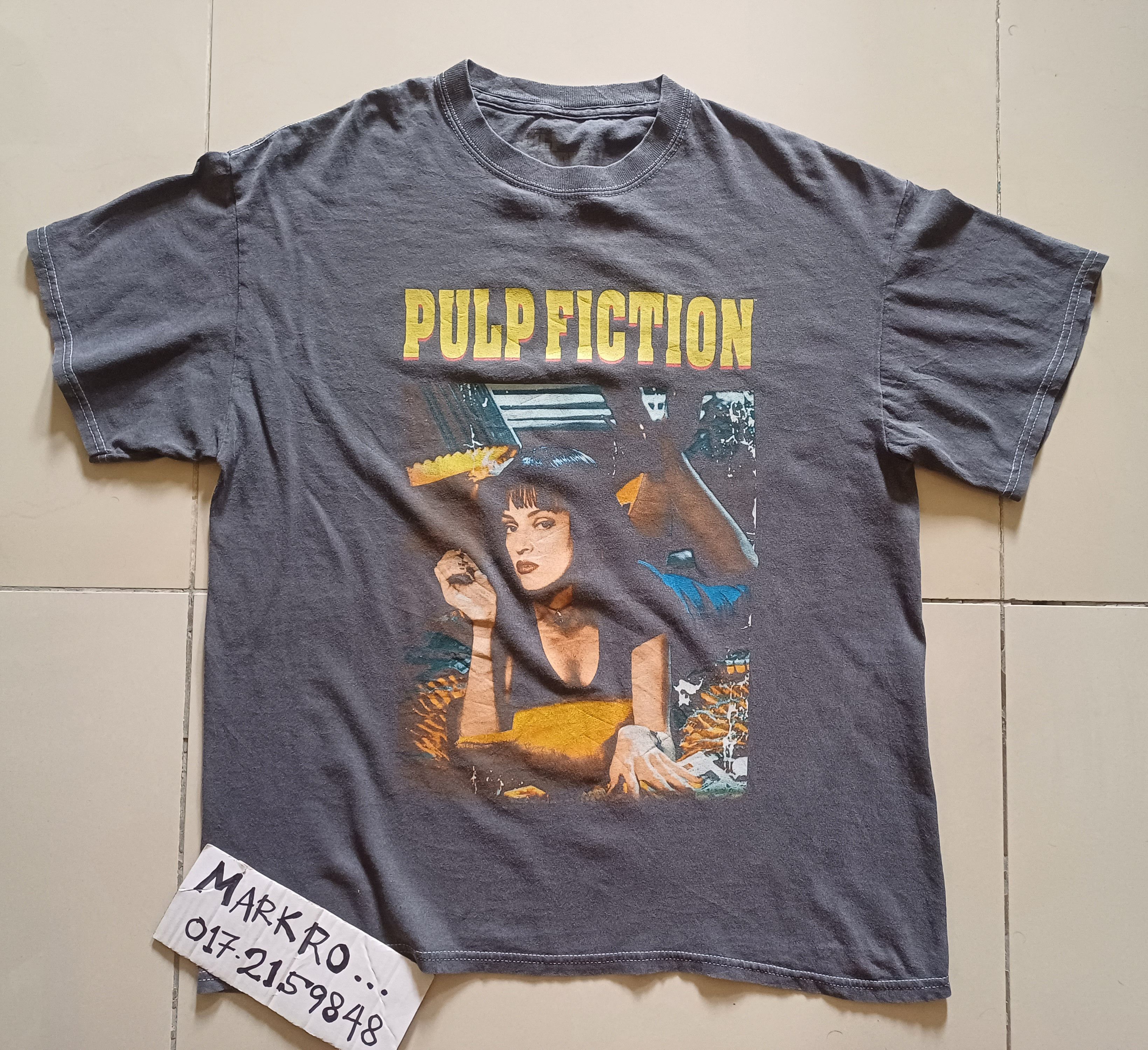 Nice 90s movie t shirt PULP FICTION ?faded style?