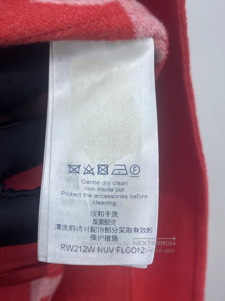 Louis Vuitton Louis Vuitton Red half-zip wool long jacket Size XXS / US 00 / IT 34 - 7 Thumbnail