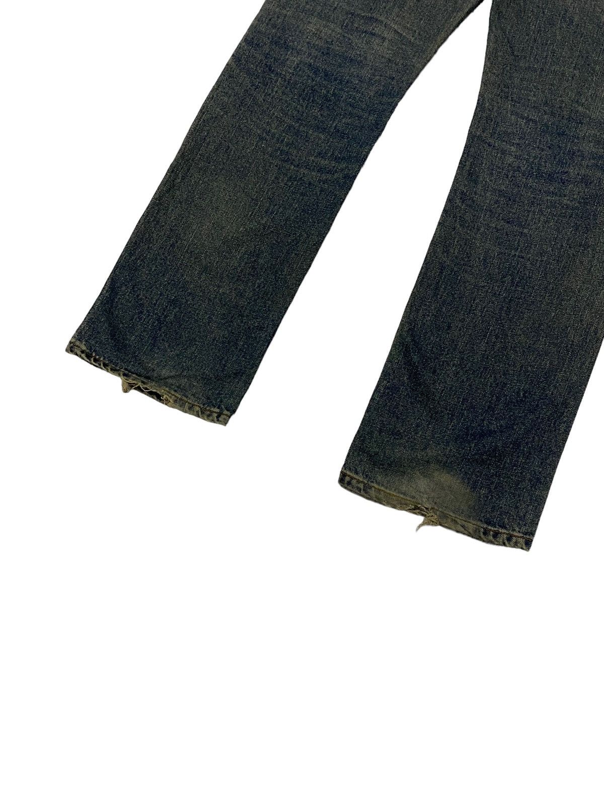 14th Addiction × Diesel Diesel Industry Denim Division Yellow Mud Washed Dirty Size US 29 - 7 Thumbnail