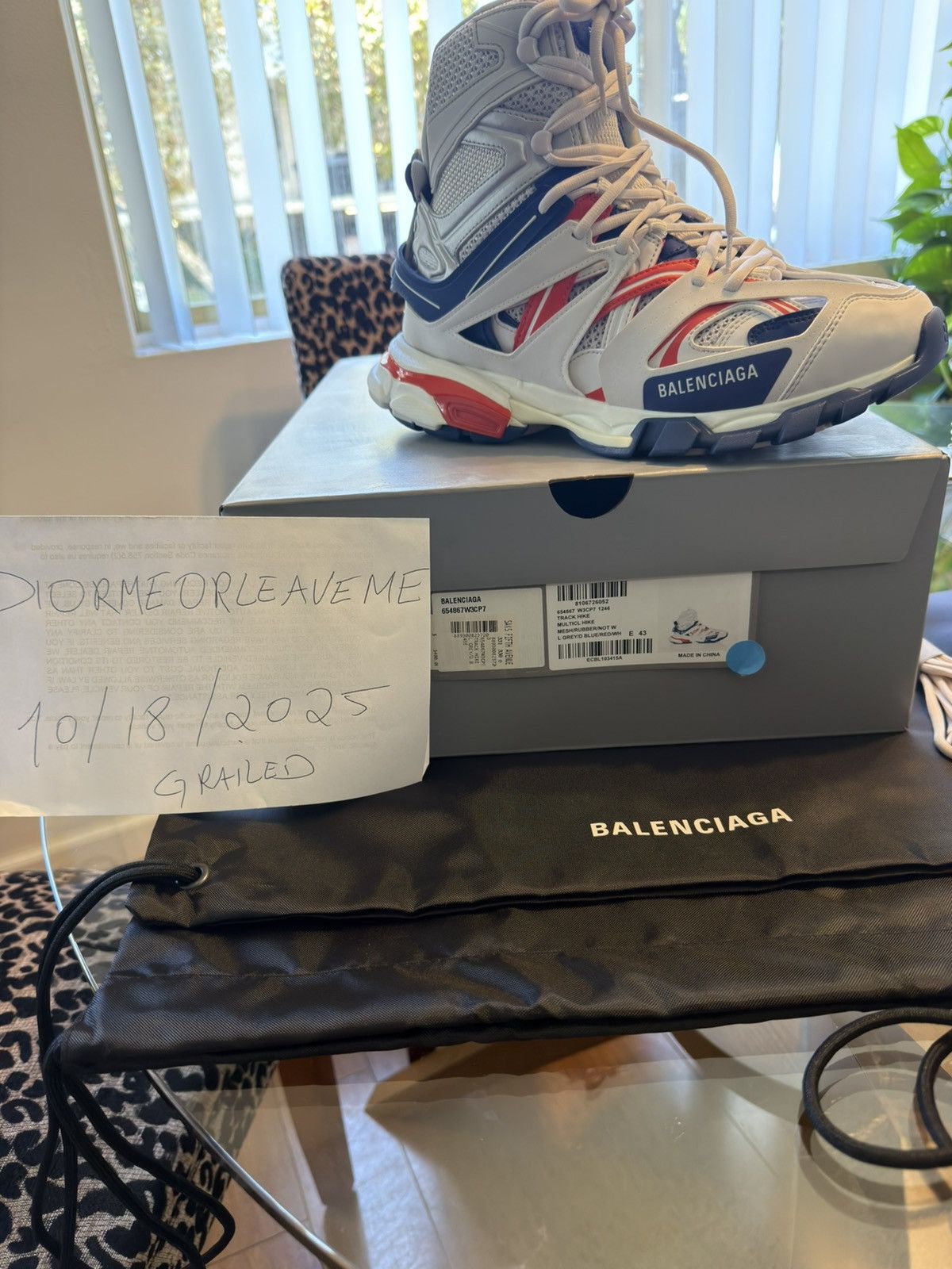 Balenciaga Balenciaga Track Hike Size US 10 / EU 43 - 12 Thumbnail