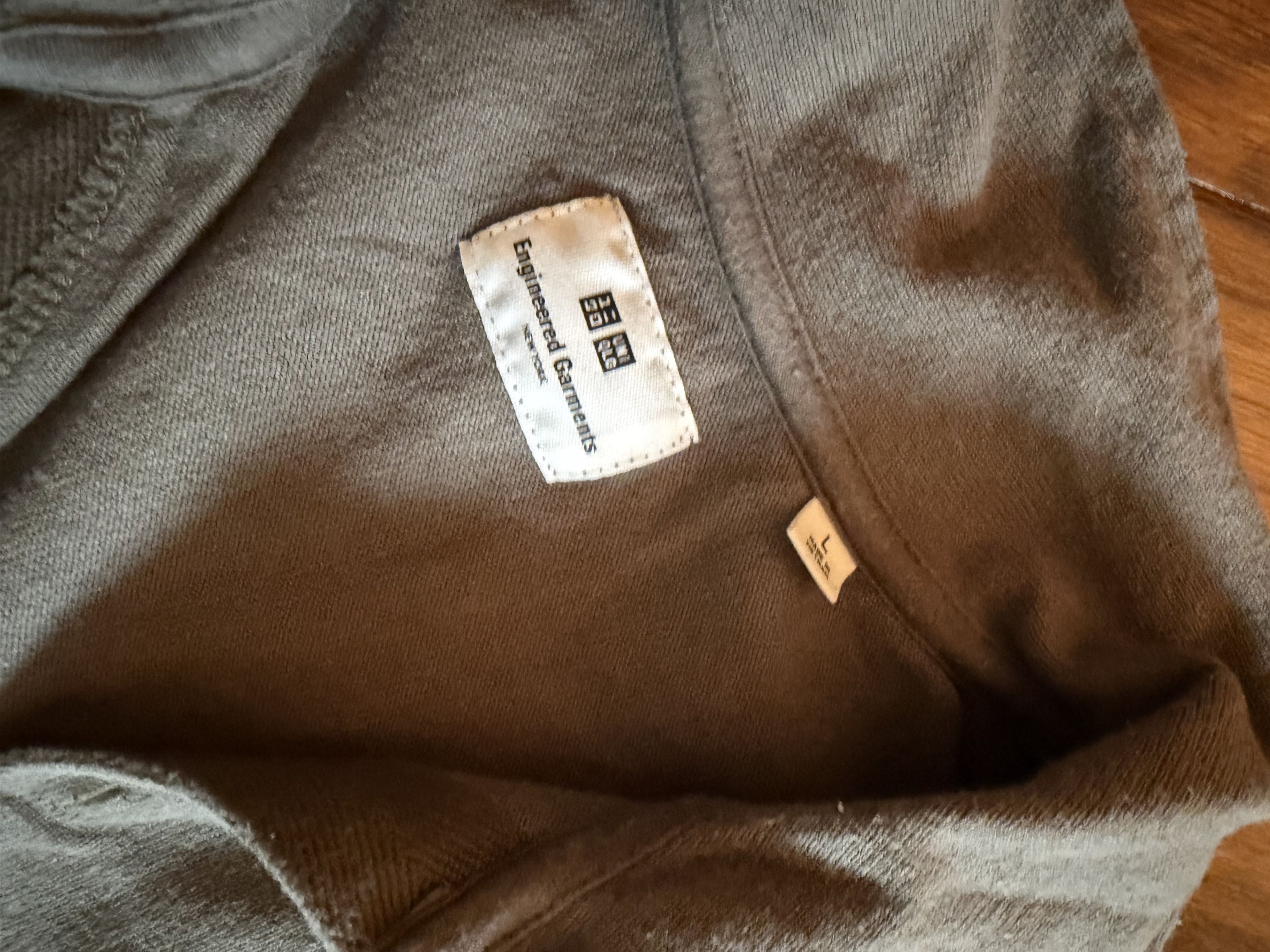Engineered Garments × Uniqlo Uniqlo x Engineered Garments 2018 Khaki Polo Size US L / EU 52-54 / 3 - 2 Thumbnail