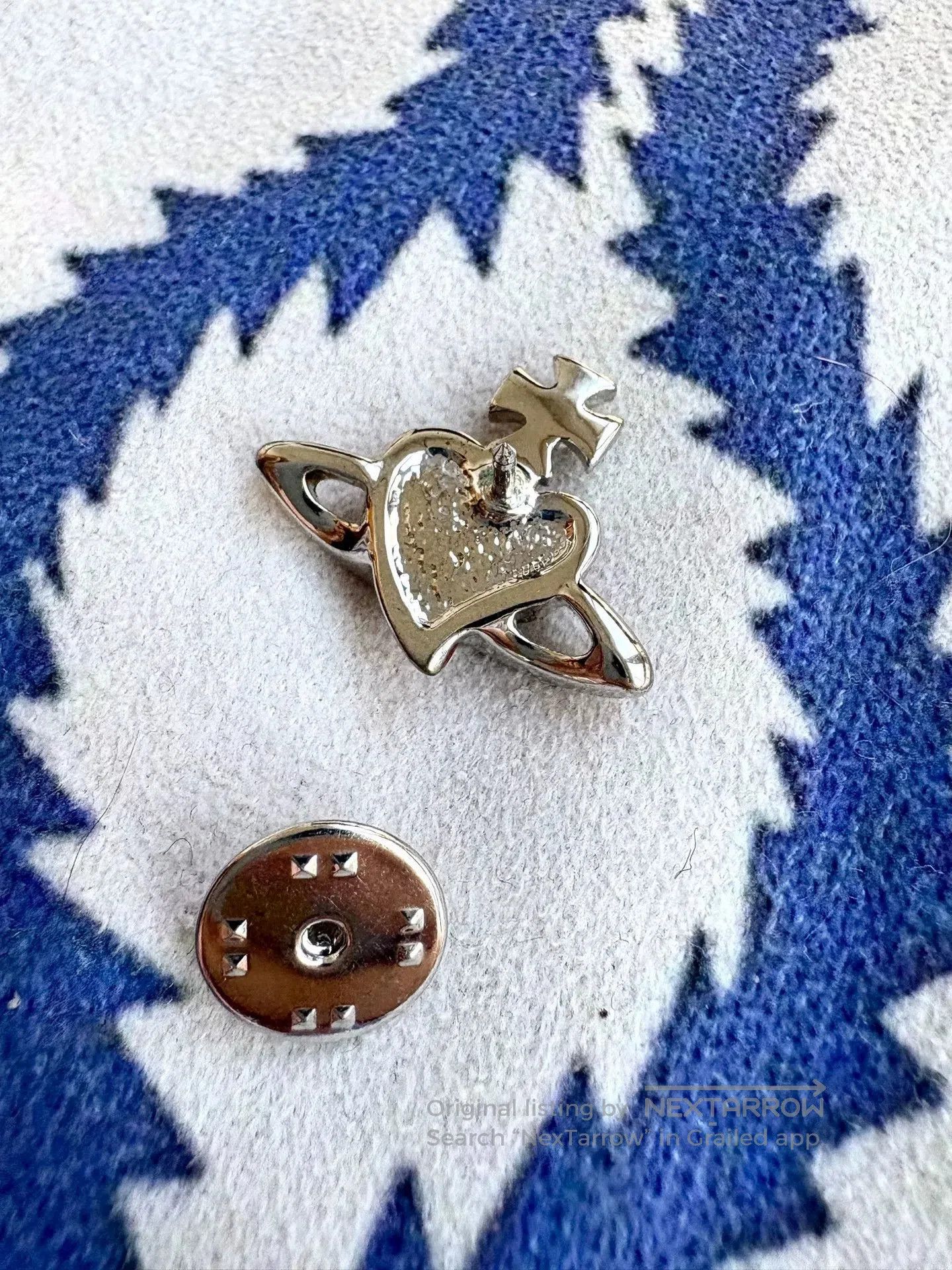 Vivienne Westwood vivienne westwood vintage red heart brooch. Size ONE SIZE - 3 Thumbnail