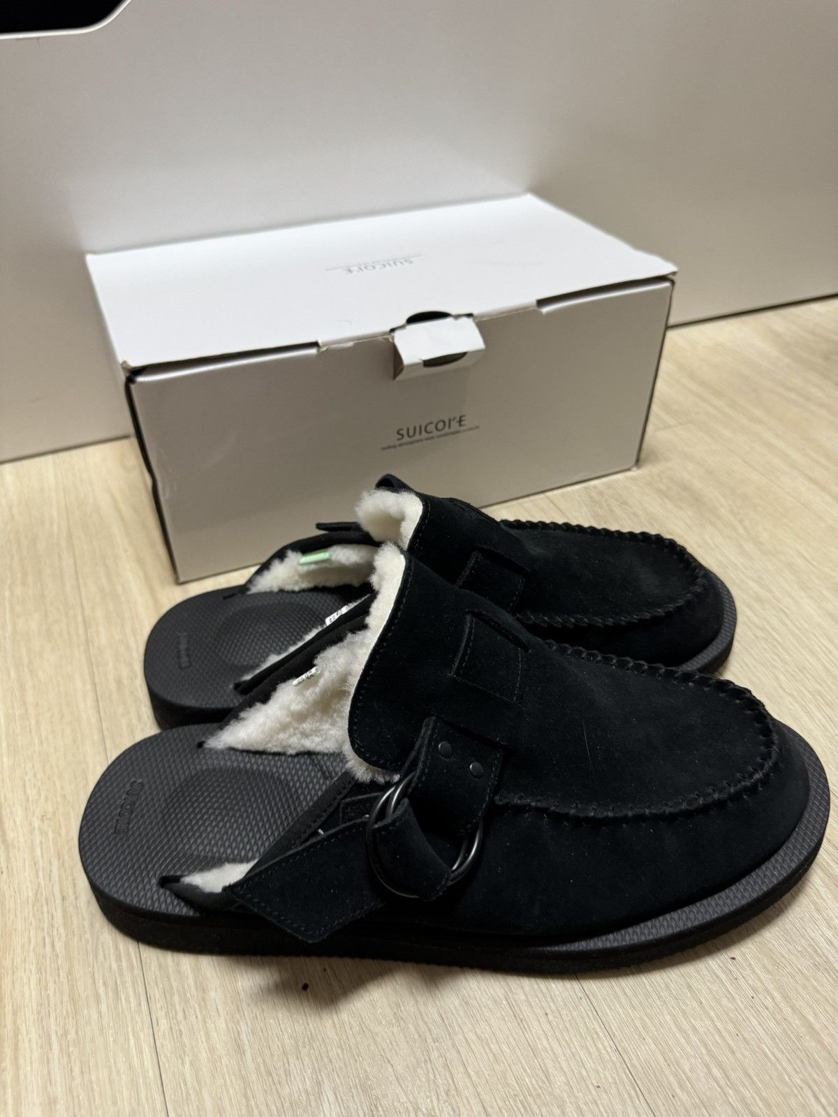 Suicoke Lemi Mab Suede Leather Slip Ons Shoes Size US 11 / EU 44 - 1 Thumbnail