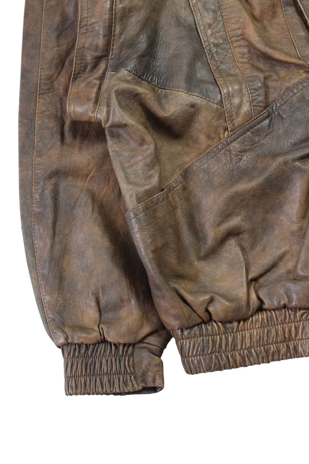 Vera Pelle 2000S VERRA PELLE LEATHER SHAWL COLLAR JACKET Size US L / EU 52-54 / 3 - 5 Thumbnail