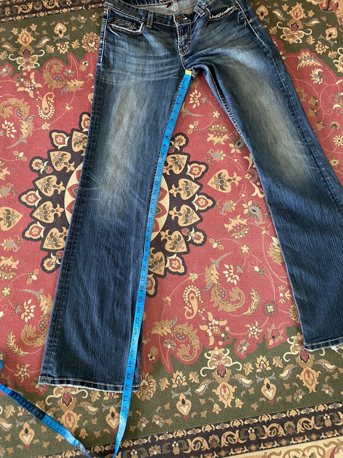BKE × Japanese Brand × Vintage 🔥FLARE🔥🔥Japanese Brand BKE Flare Distressed Denim Size US 31 - 18 Thumbnail