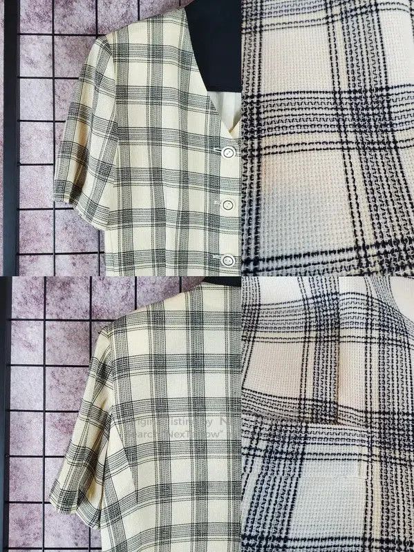 Other Burberry Summer V-Neck Beige Wool Blend Skirt. Size 23" - 7 Thumbnail