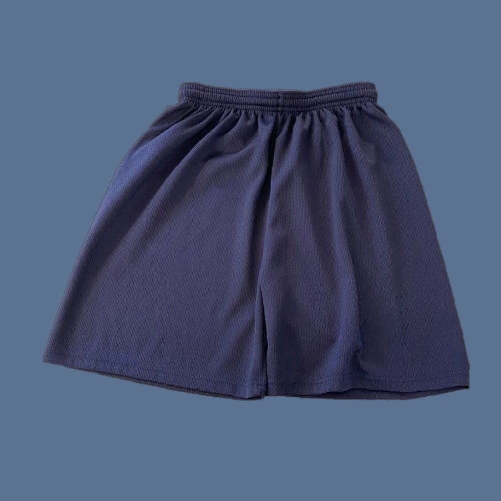 Vintage VINTAGE Flynn O'Hara Men's Navy Blue Athletic Shorts Pull On Elastic Drawstring Short, Small, Regular, Blue, Athletic, Men Size US 29 - 1 Thumbnail