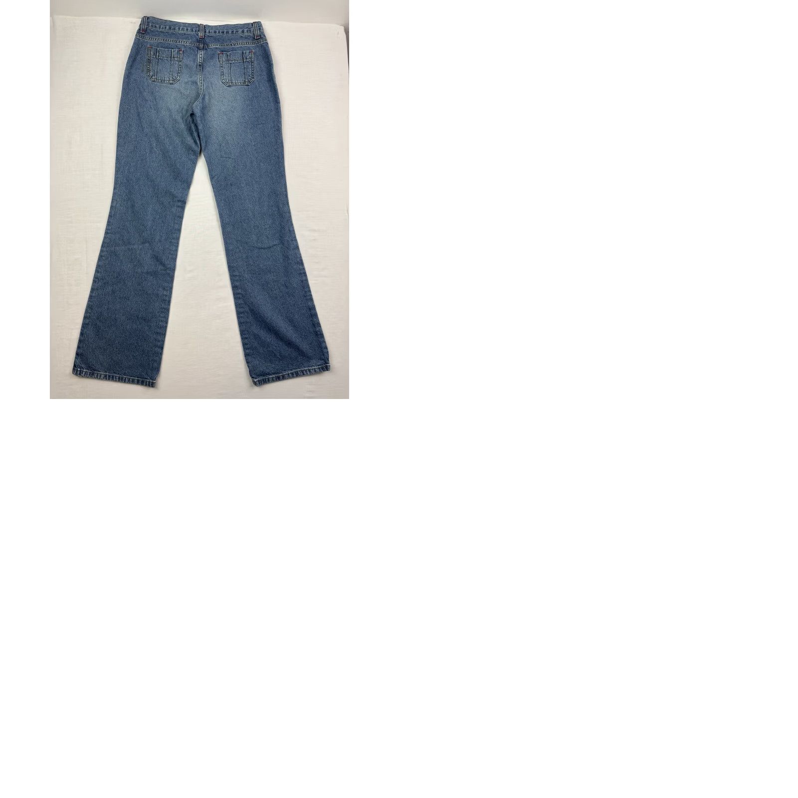Vintage VINTAGE Vicky Jeans Womens 9 Bootcut Jeans Hipster Hippie Y2K 90s Low Rise Blue Size 30" / US 8 / IT 44 - 10 Thumbnail