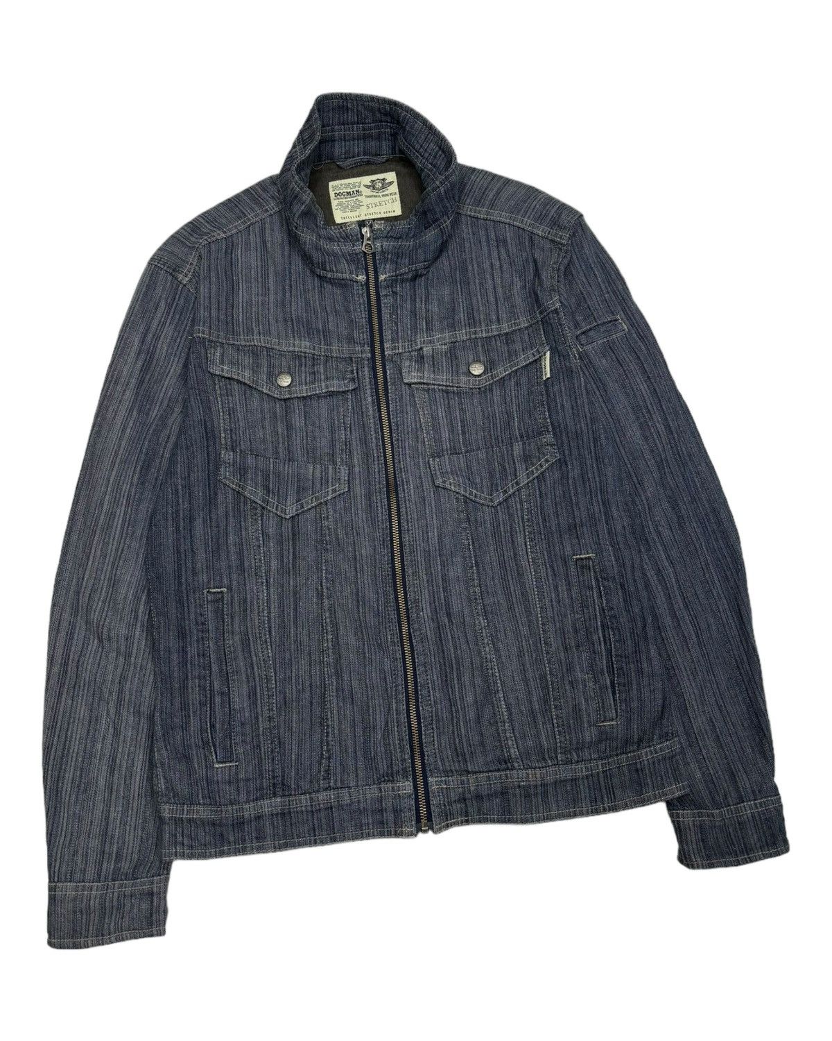 Dogtown 🔥VINTAGE DOGMAN DENIM WORK WEAR JACKET Size US M / EU 48-50 / 2 - 7 Thumbnail