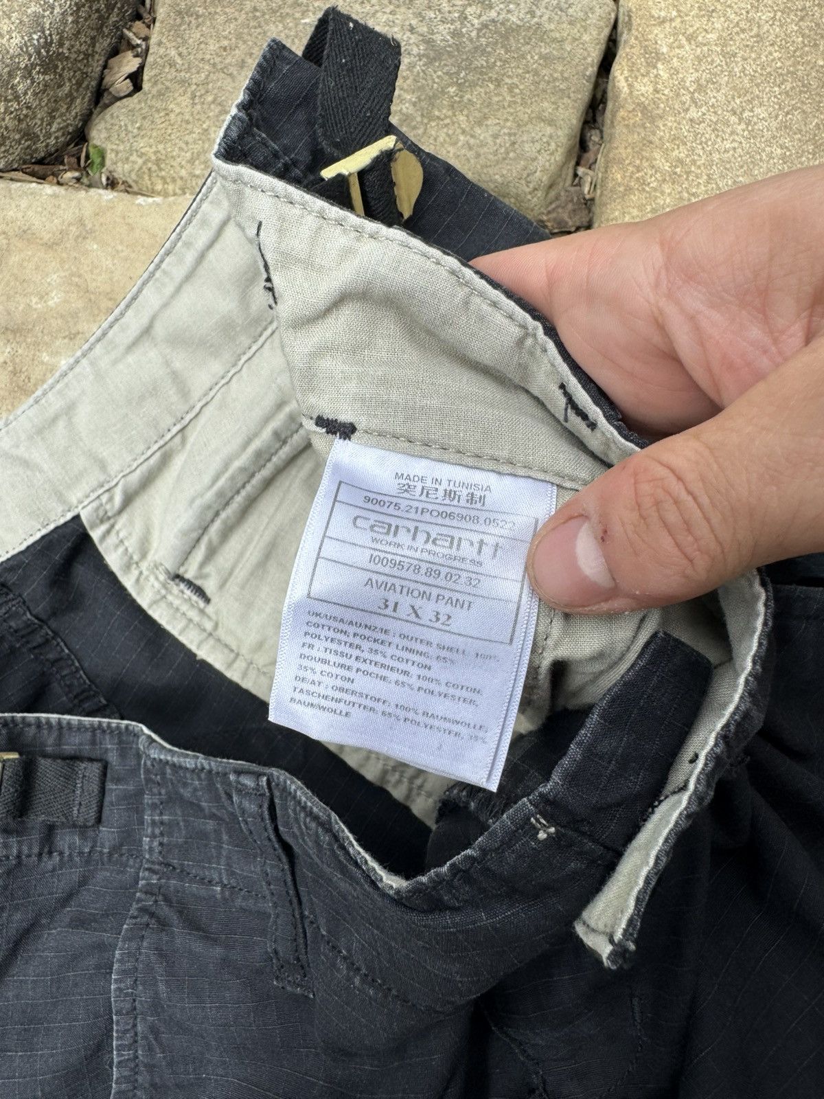 Carhartt Vintage Carhartt Distressed Cargo Pants Size US 31 - 10 Thumbnail